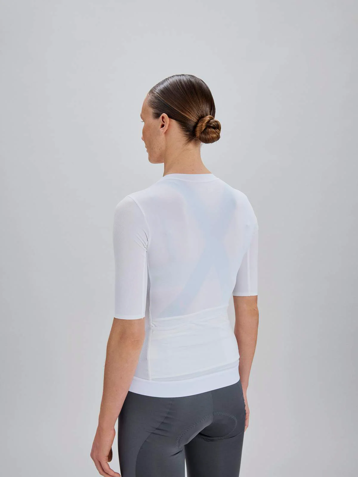 Koszulka rowerowa POC W's Raceday S/S Jersey - Hyd. White - Image 3