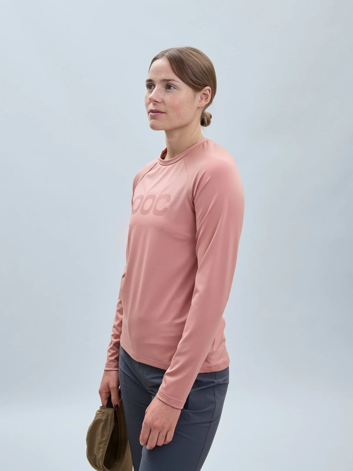 Koszulka rowerowa POC W's Reform Enduro Jersey - Rock Salt - Image 2