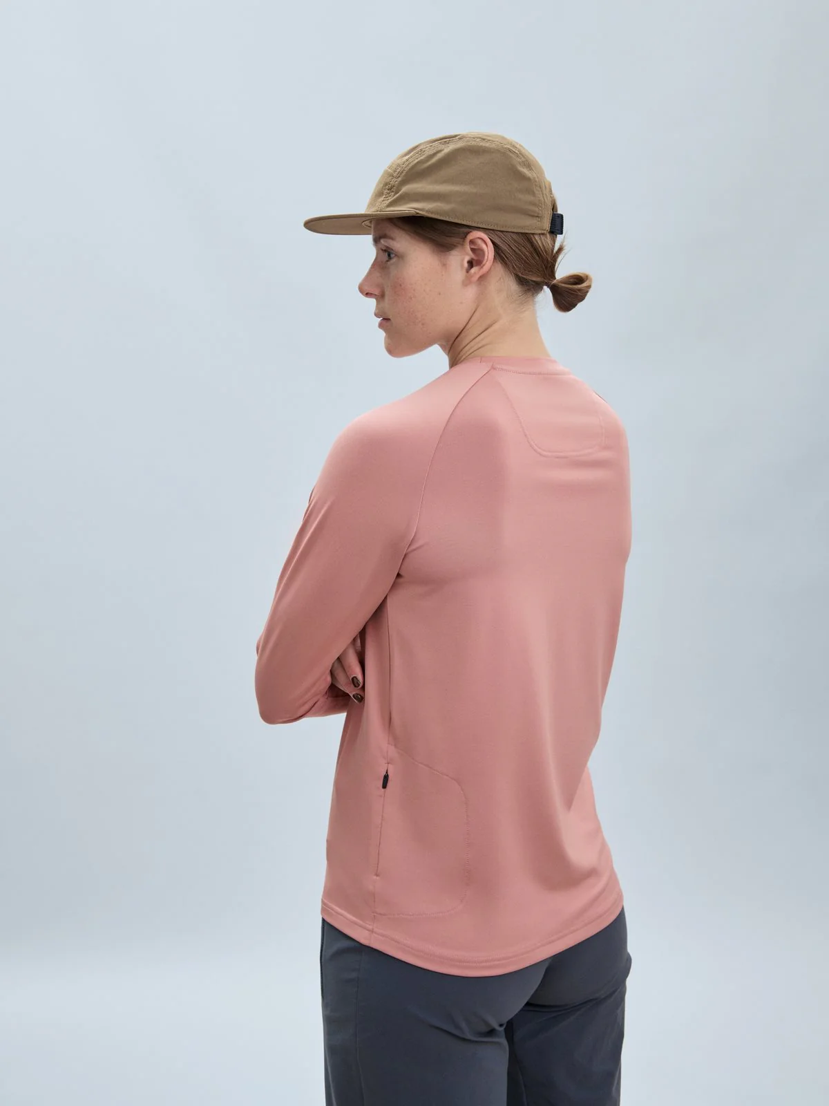 Koszulka rowerowa POC W's Reform Enduro Jersey - Rock Salt - Image 4