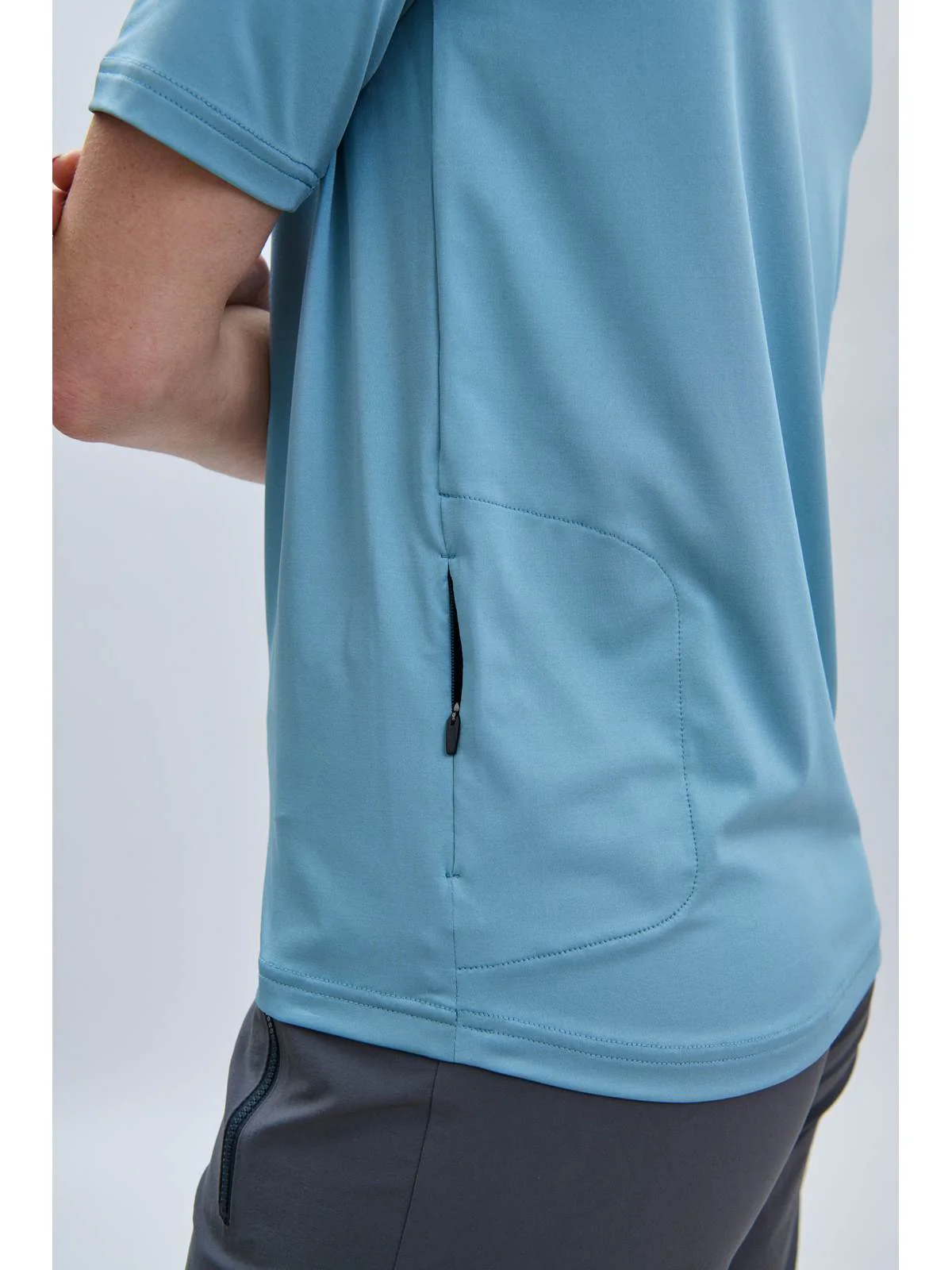 Koszulka rowerowa POC W's Reform Enduro Light Tee - Mineral Blue - Image 5
