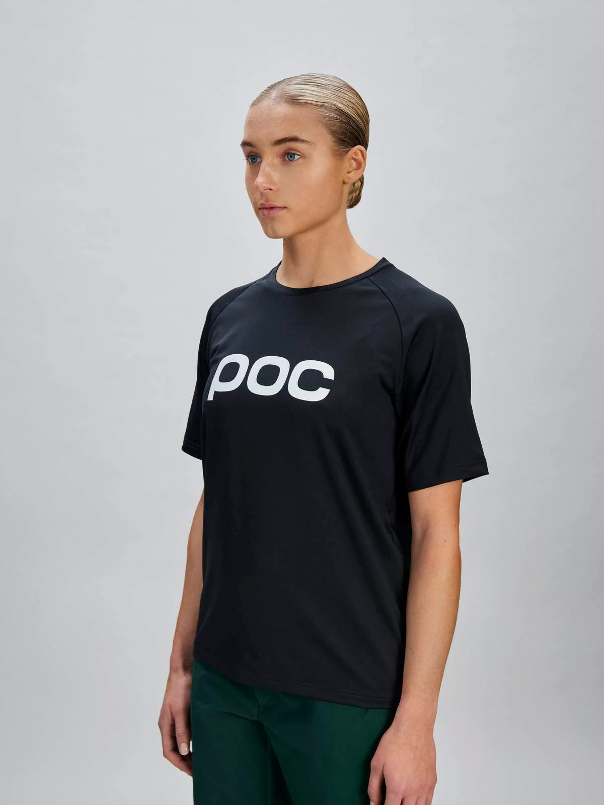 Koszulka rowerowa POC W's Reform Enduro Tee - Ur. Black - Image 2
