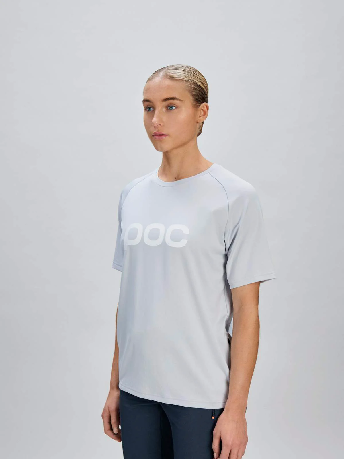 Koszulka rowerowa POC W's Reform Enduro Tee - Granite Grey - Image 2