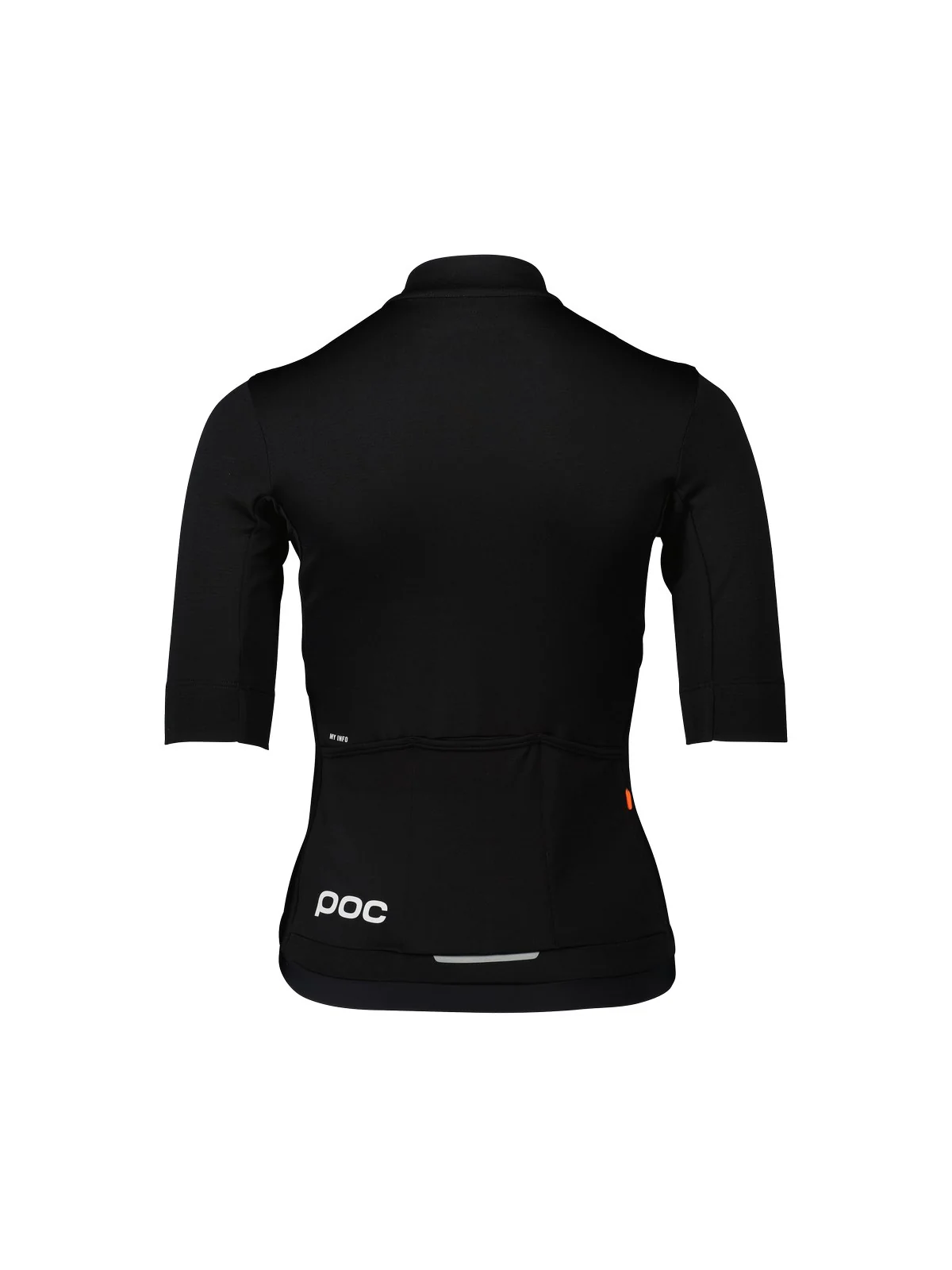 Koszulka rowerowa POC W's Thermal Lite Jersey - Uran. Black - Image 4