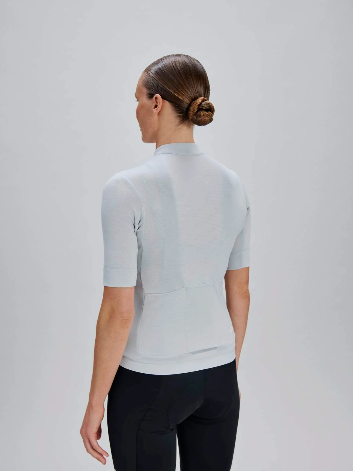Koszulka rowerowa POC W's Thermal Lite Jersey - Granite Grey - Image 3