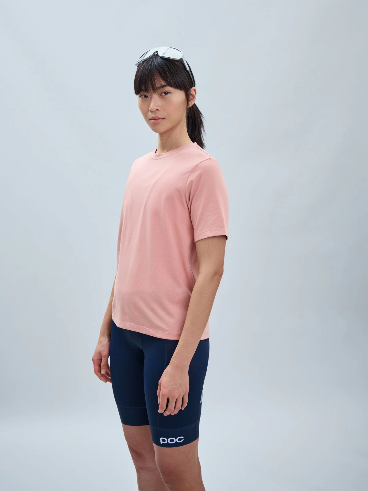 Koszulka rowerowa POC W's Ultra Tee -  Rock Salt - Image 2