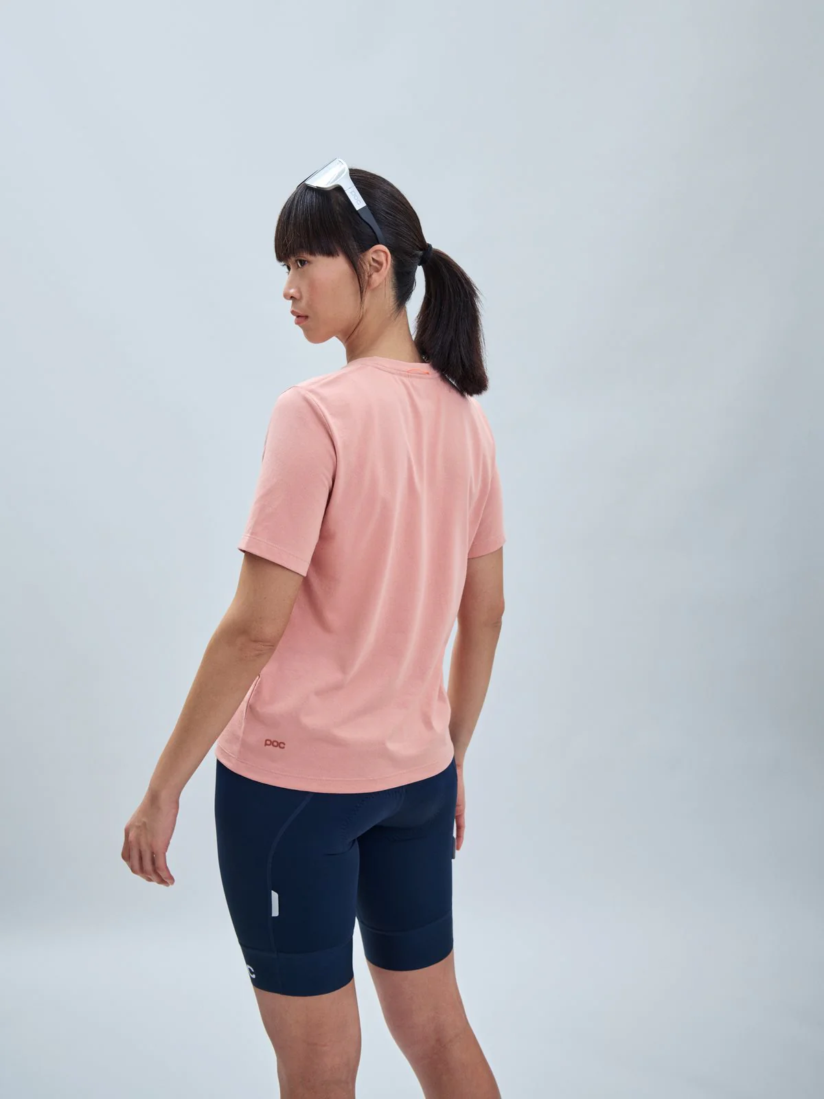 Koszulka rowerowa POC W's Ultra Tee -  Rock Salt - Image 3