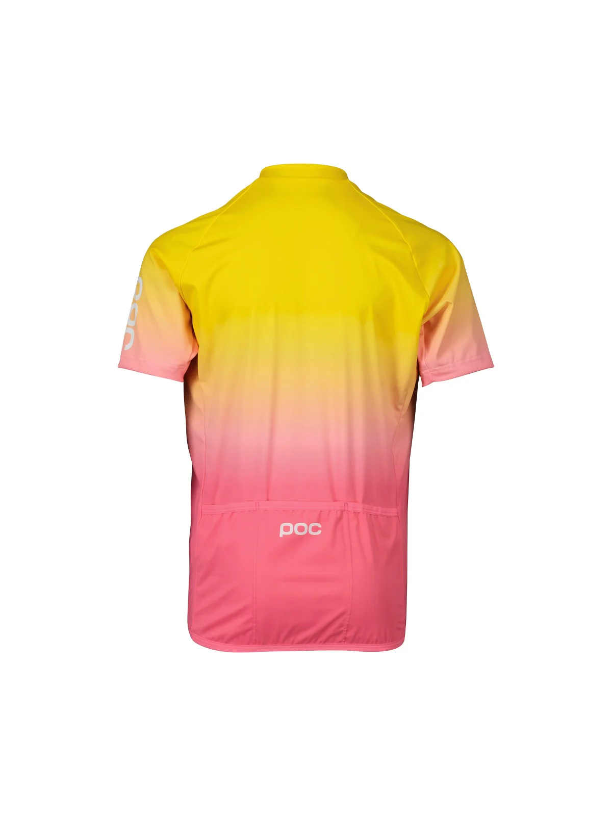 Koszulka rowerowa POC Y's XC Jersey - Gradient Avent. Yellow/Actnium Pink - Image 2