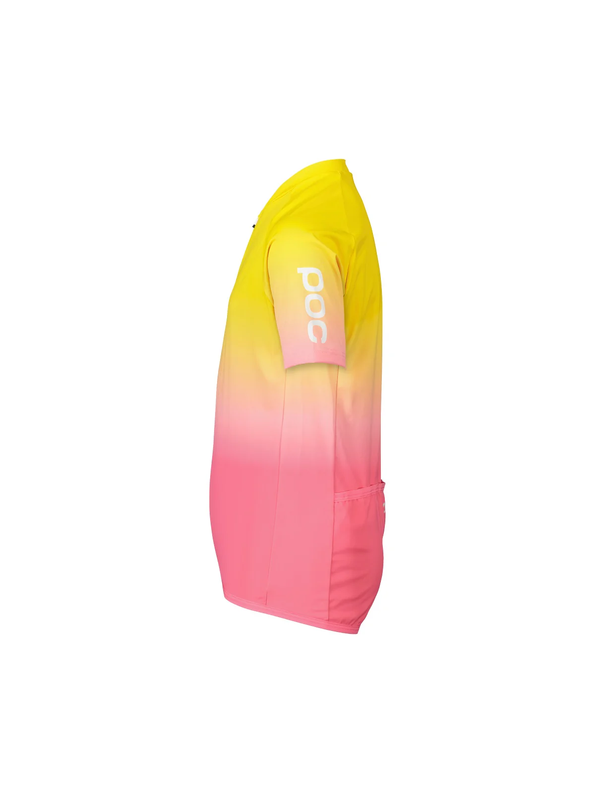 Koszulka rowerowa POC Y's XC Jersey - Gradient Avent. Yellow/Actnium Pink - Image 3