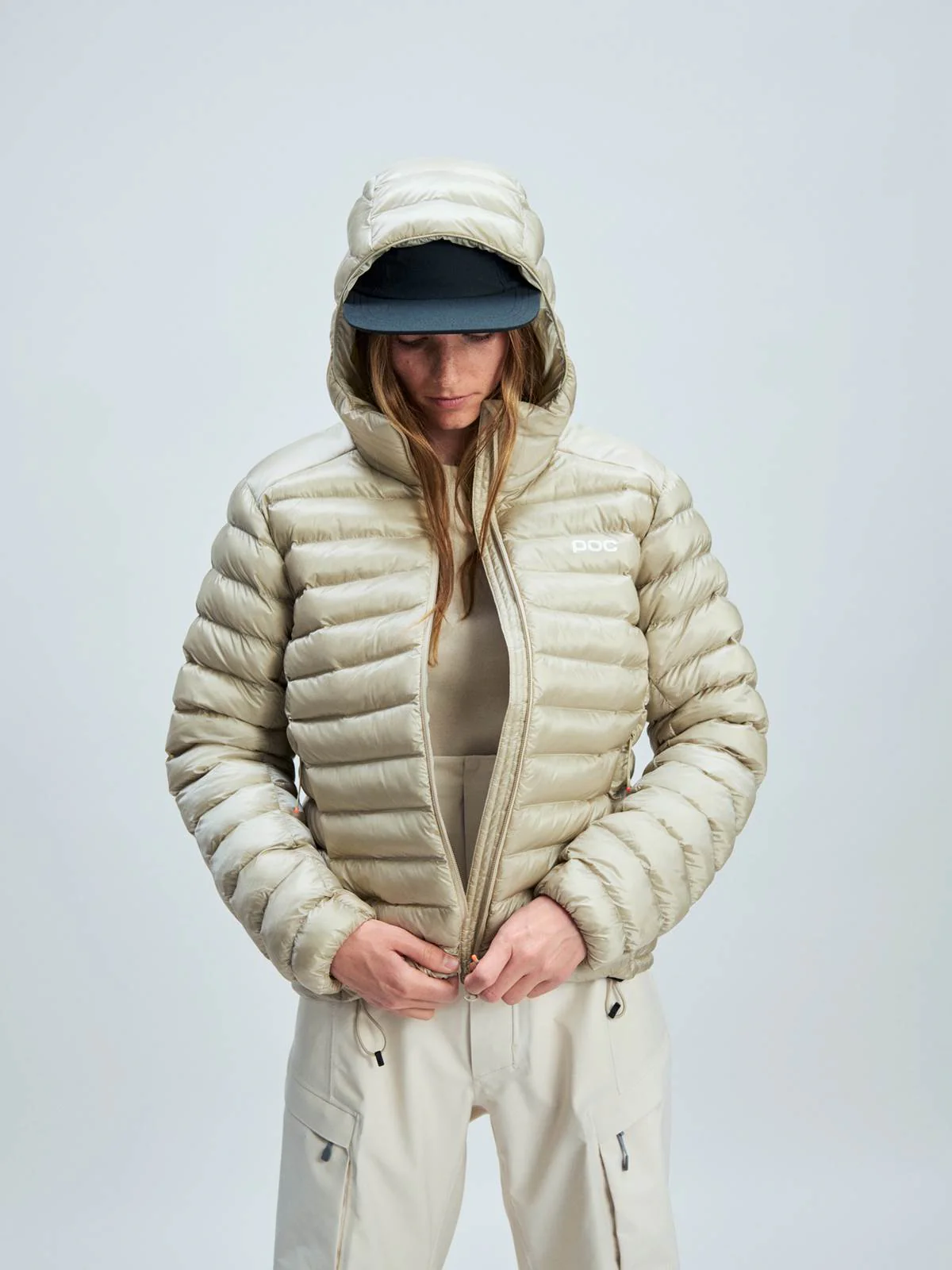 Kurtka damska POC W'S Coalesce Jacket - Natrolite Beige - Image 3