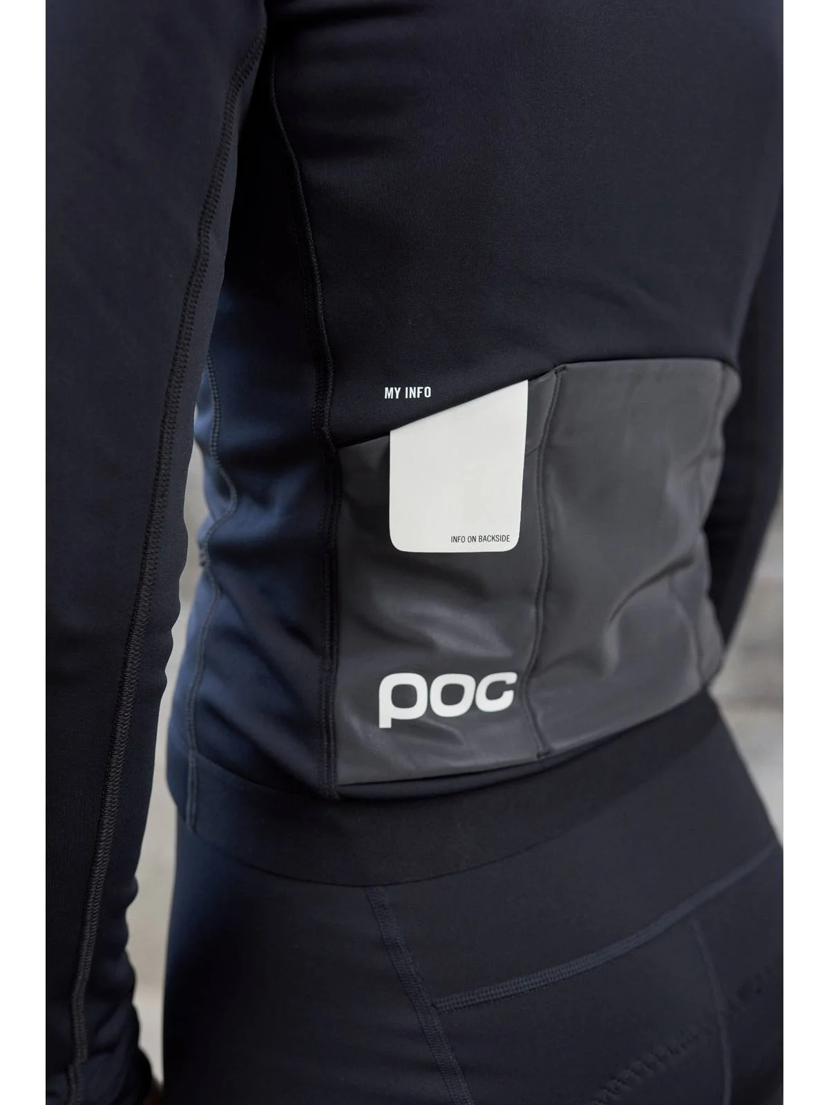 Kurtka rowerowa damska POC W's Thermal Jacket - Ur. Black - Image 4
