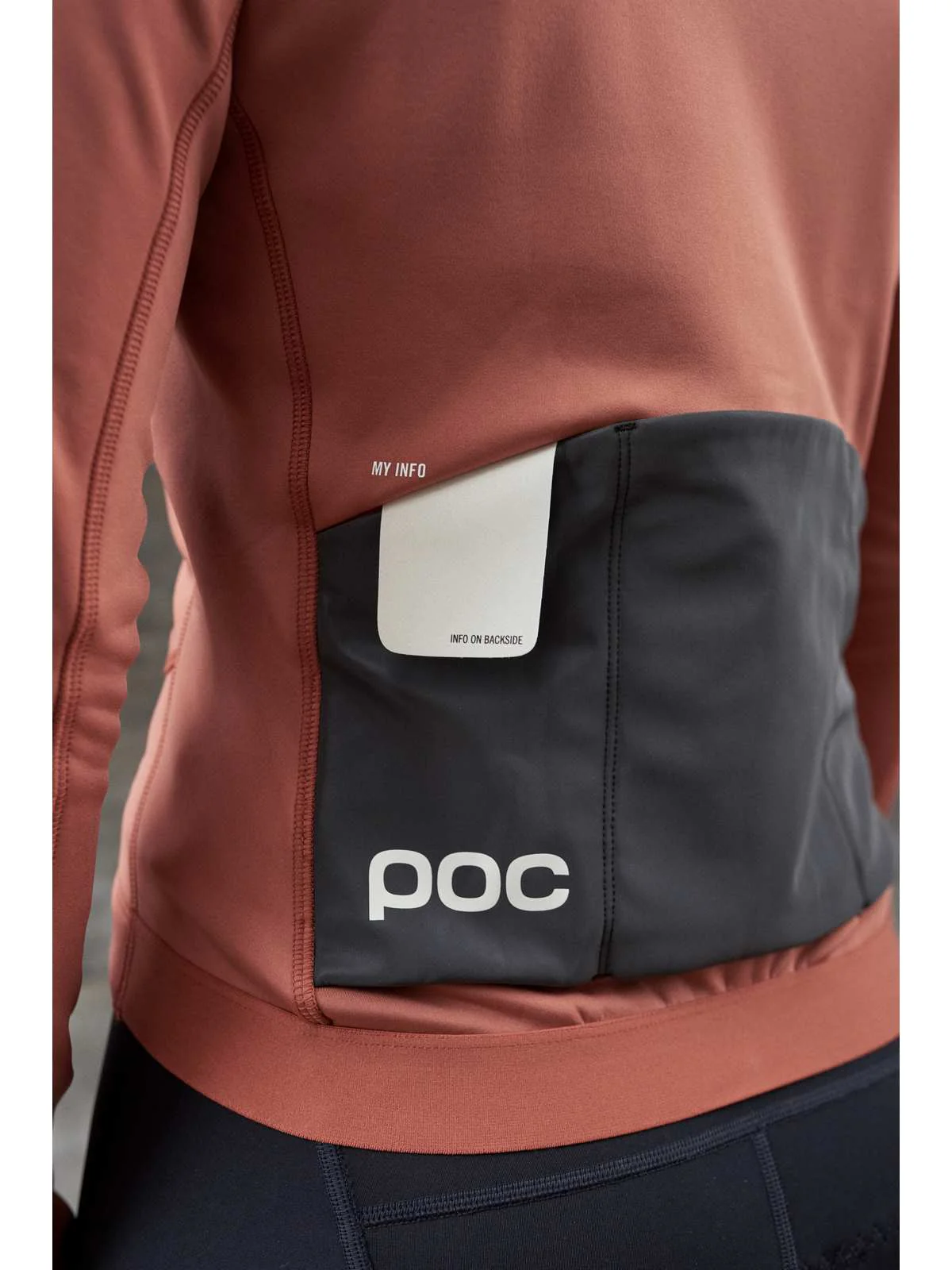 Kurtka rowerowa damska POC W's Thermal Jacket - Himalayan Salt - Image 5