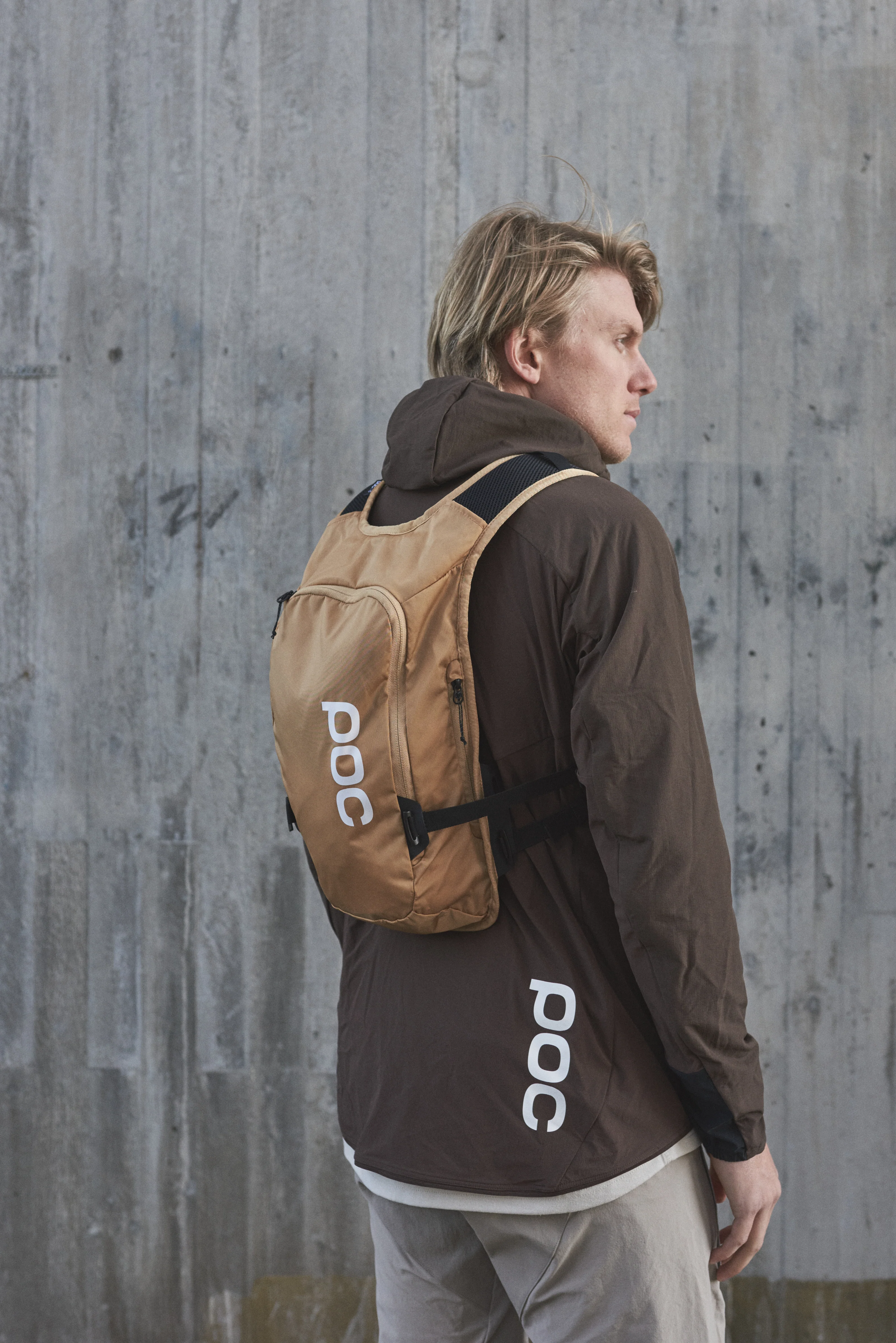 Kurtka rowerowa POC GUARDIAN AIR Jacket - Axinite Brown - Image 3