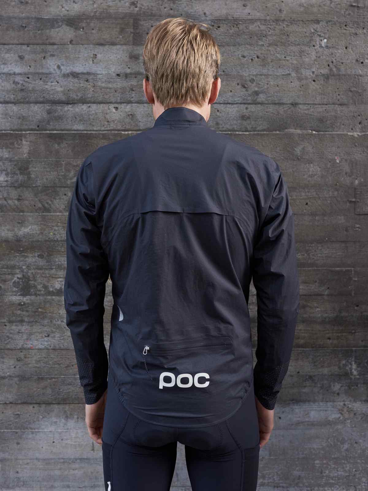 Kurtka rowerowa POC HAVEN RAIN - Ur. Black - Image 6