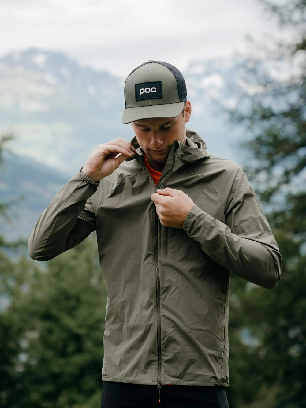 Kurtka rowerowa POC MOTION Wind Jacket - Epid. Green - Image 4