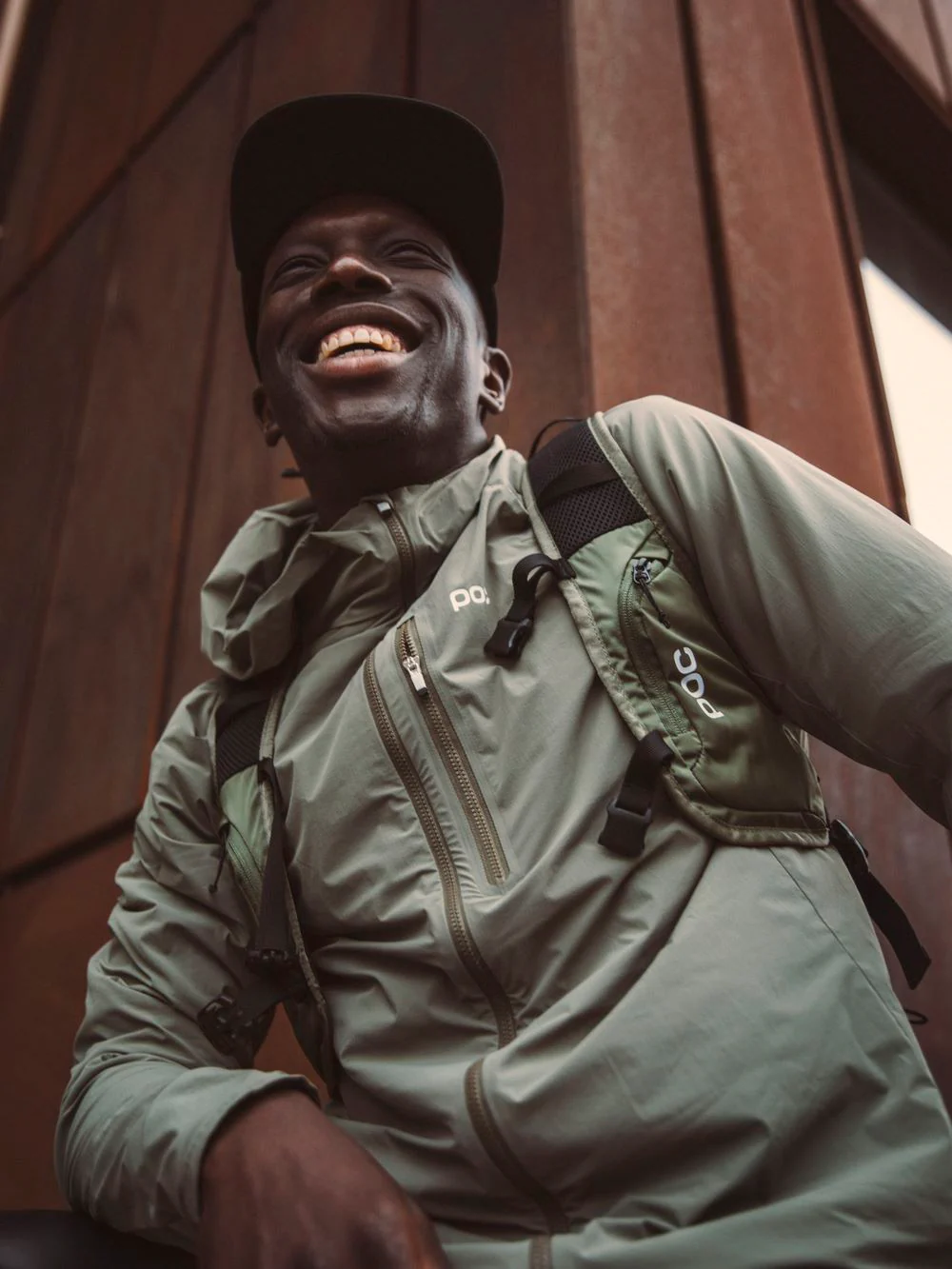 Kurtka rowerowa POC MOTION Wind Jacket - Epid. Green - Image 5