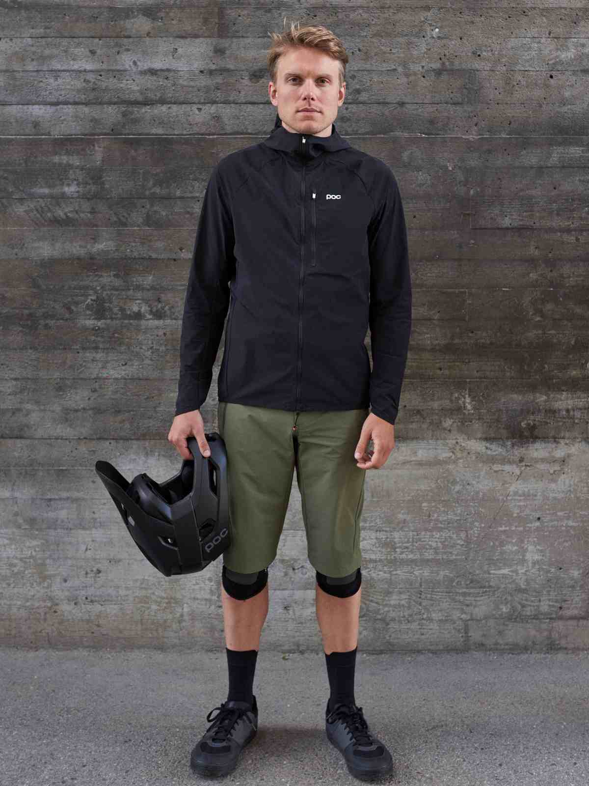 Kurtka rowerowa POC Motion Wind Jacket - Ur. Black - Image 2