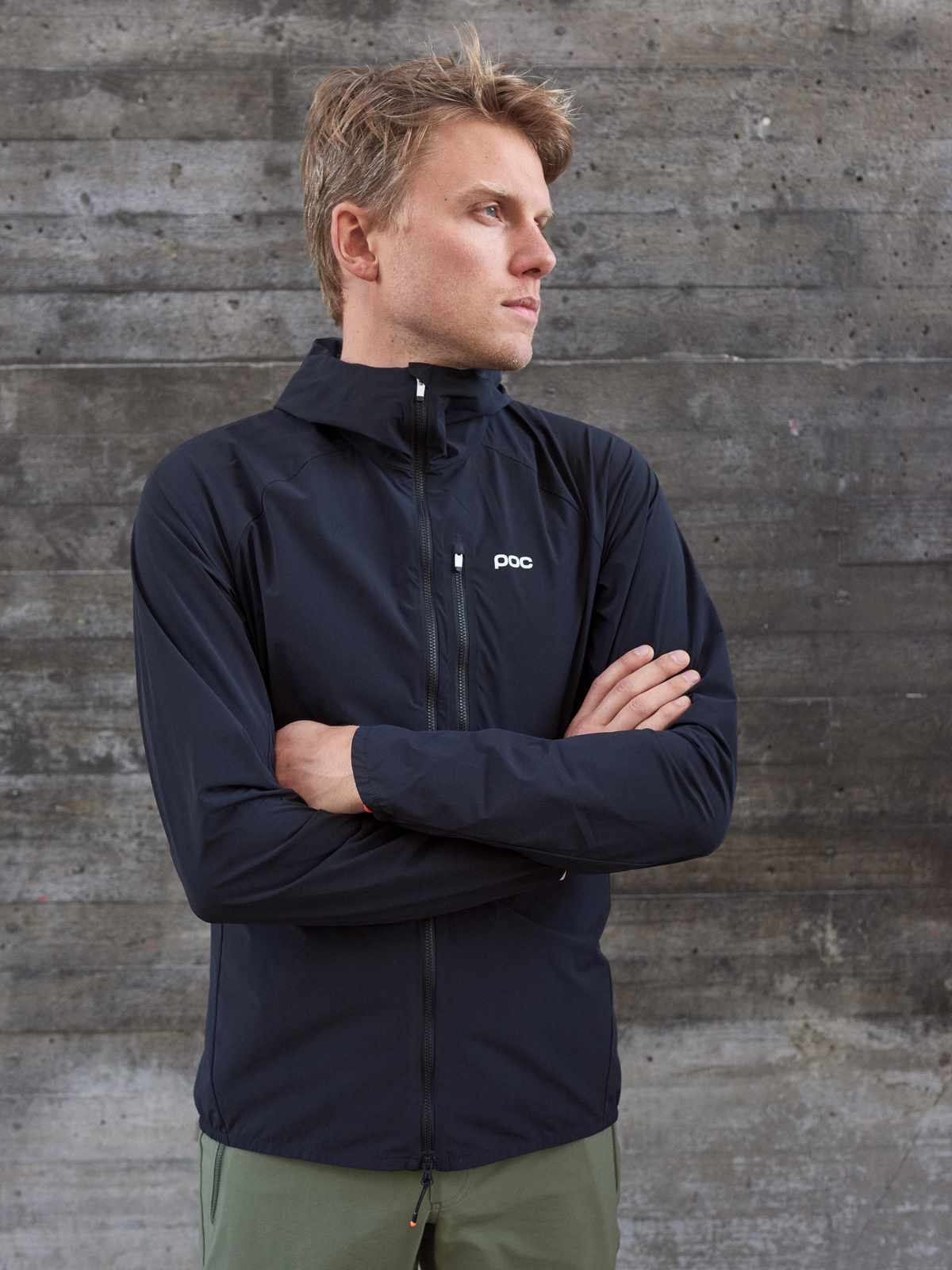 Kurtka rowerowa POC Motion Wind Jacket - Ur. Black - Image 5