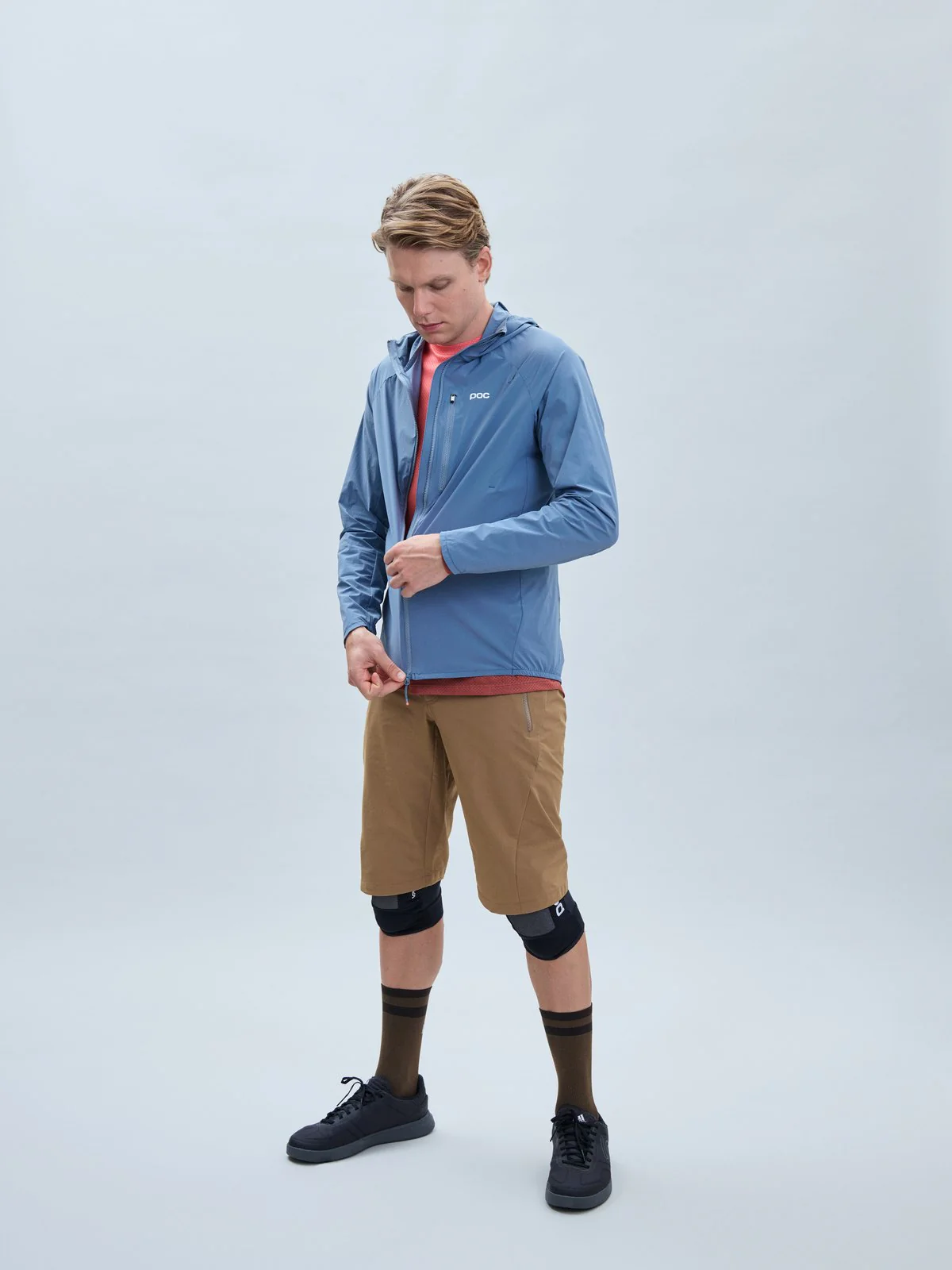 Kurtka rowerowa POC Motion Wind Jacket - Calcite Blue - Image 5