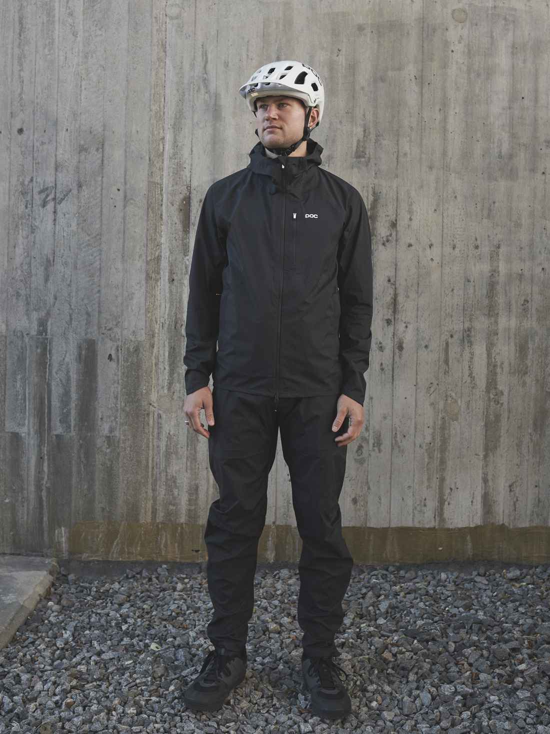 Kurtka rowerowa POC M's MOTION Rain Jacket - Ur. Black - Image 2