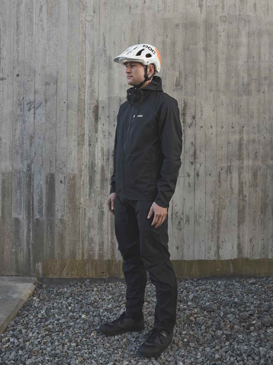Kurtka rowerowa POC M's MOTION Rain Jacket - Ur. Black - Image 3