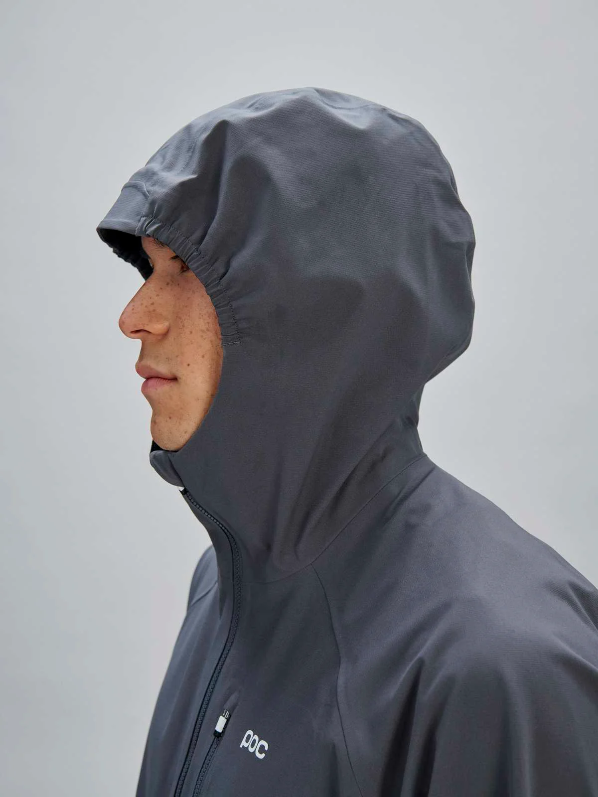 Kurtka rowerowa POC M's Motion Rain Jacket - Sylvanite Grey - Image 4