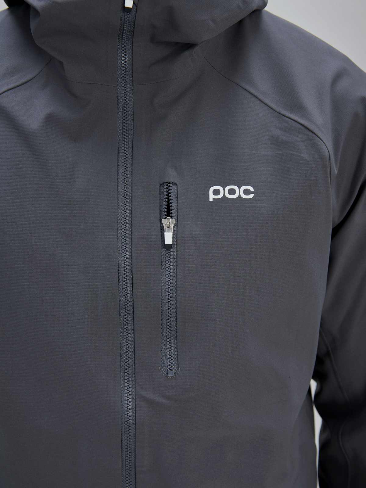 Kurtka rowerowa POC M's Motion Rain Jacket - Sylvanite Grey - Image 5