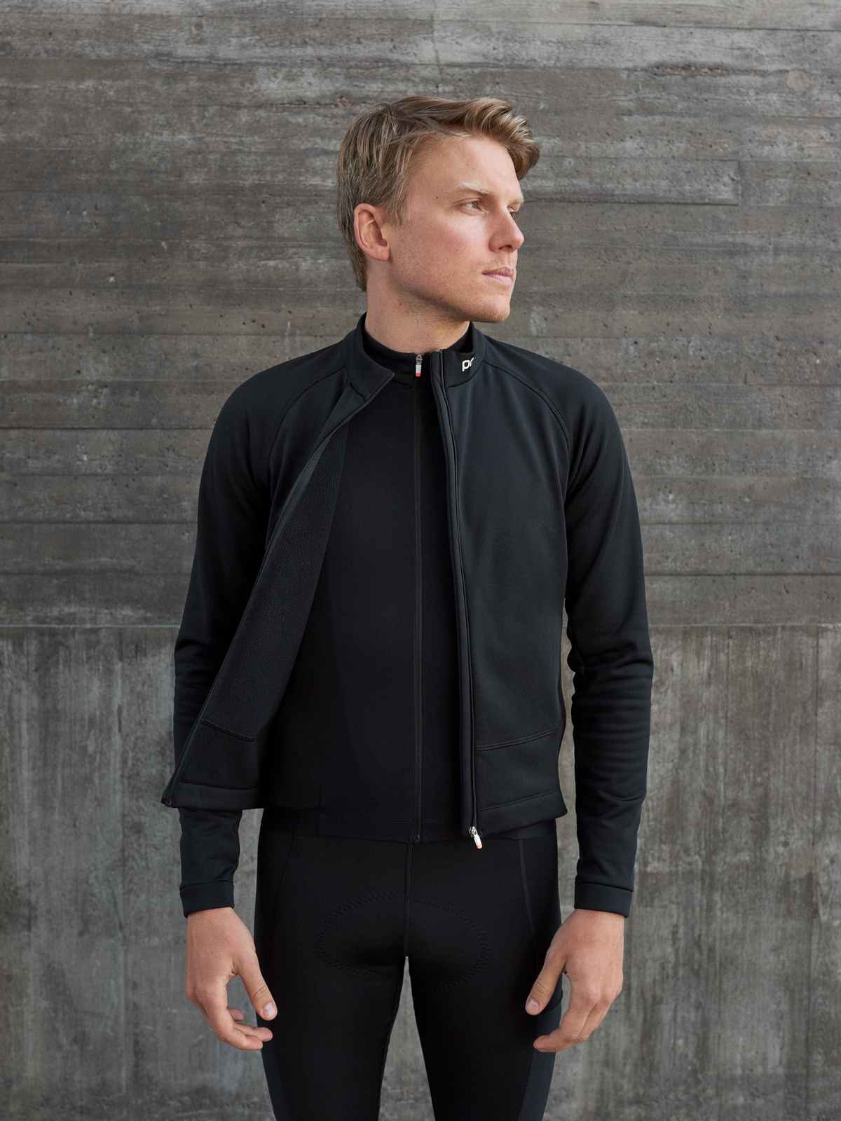Kurtka rowerowa POC M's Thermal Jacket - Ur. Black - Image 3