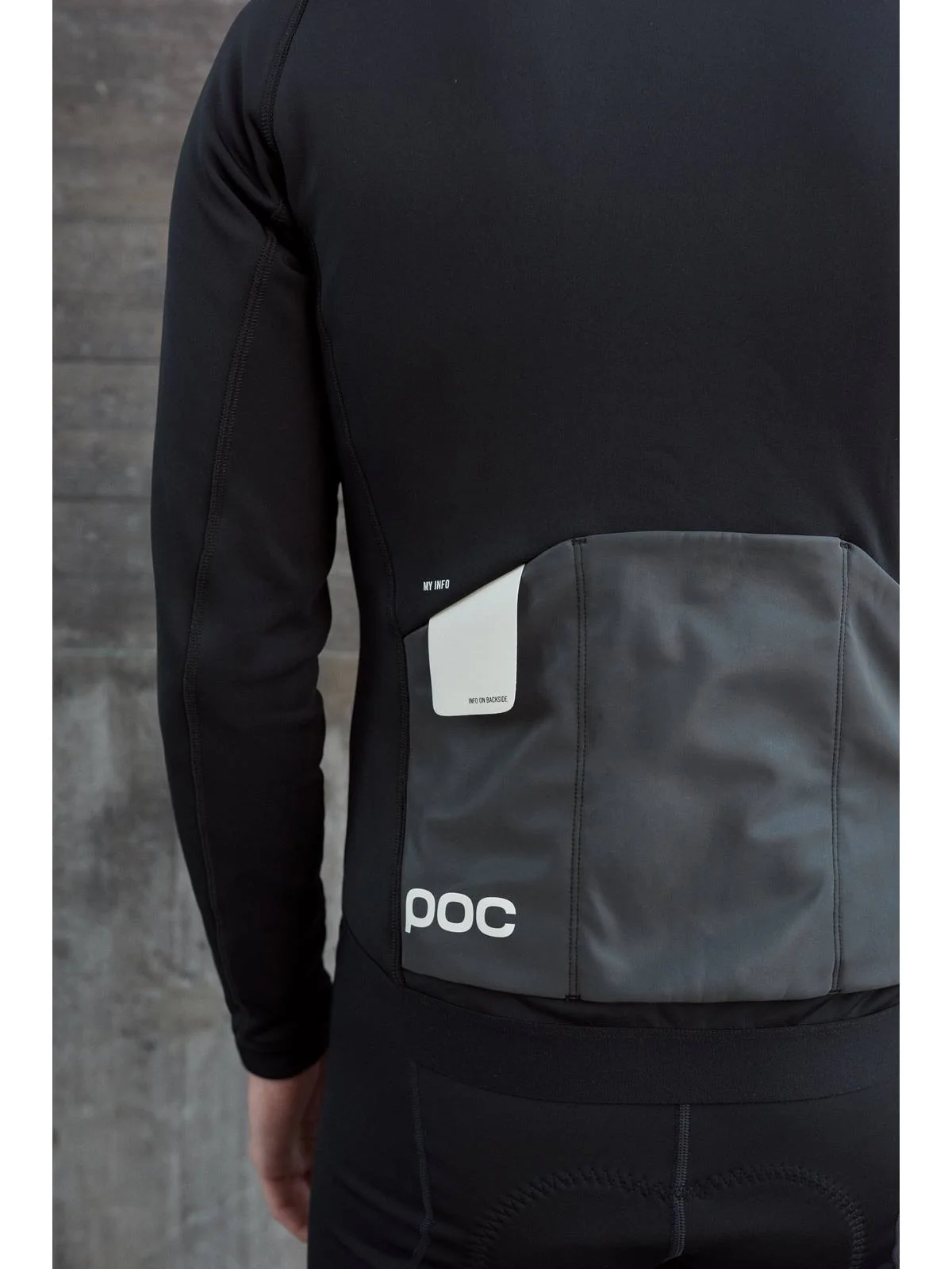 Kurtka rowerowa POC M's Thermal Jacket - Ur. Black - Image 5