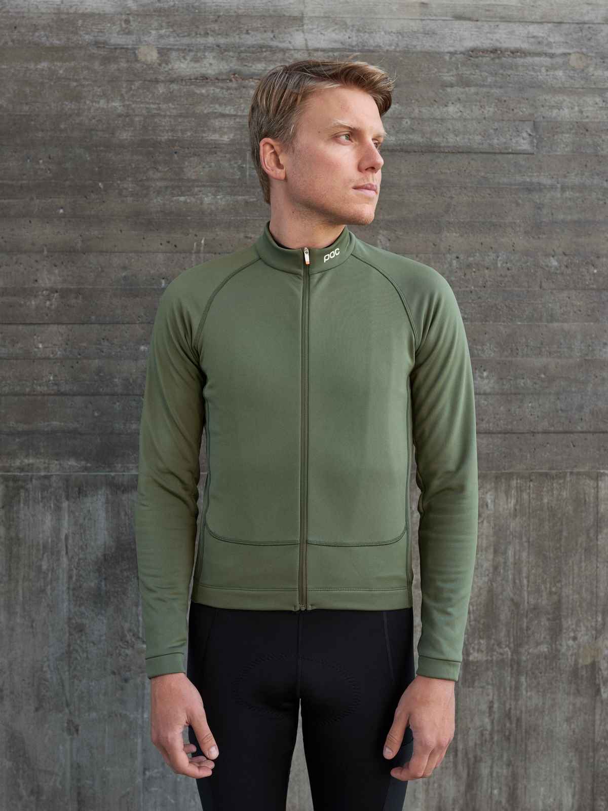 Kurtka rowerowa POC M's Thermal Jacket - Epidote Green - Image 2
