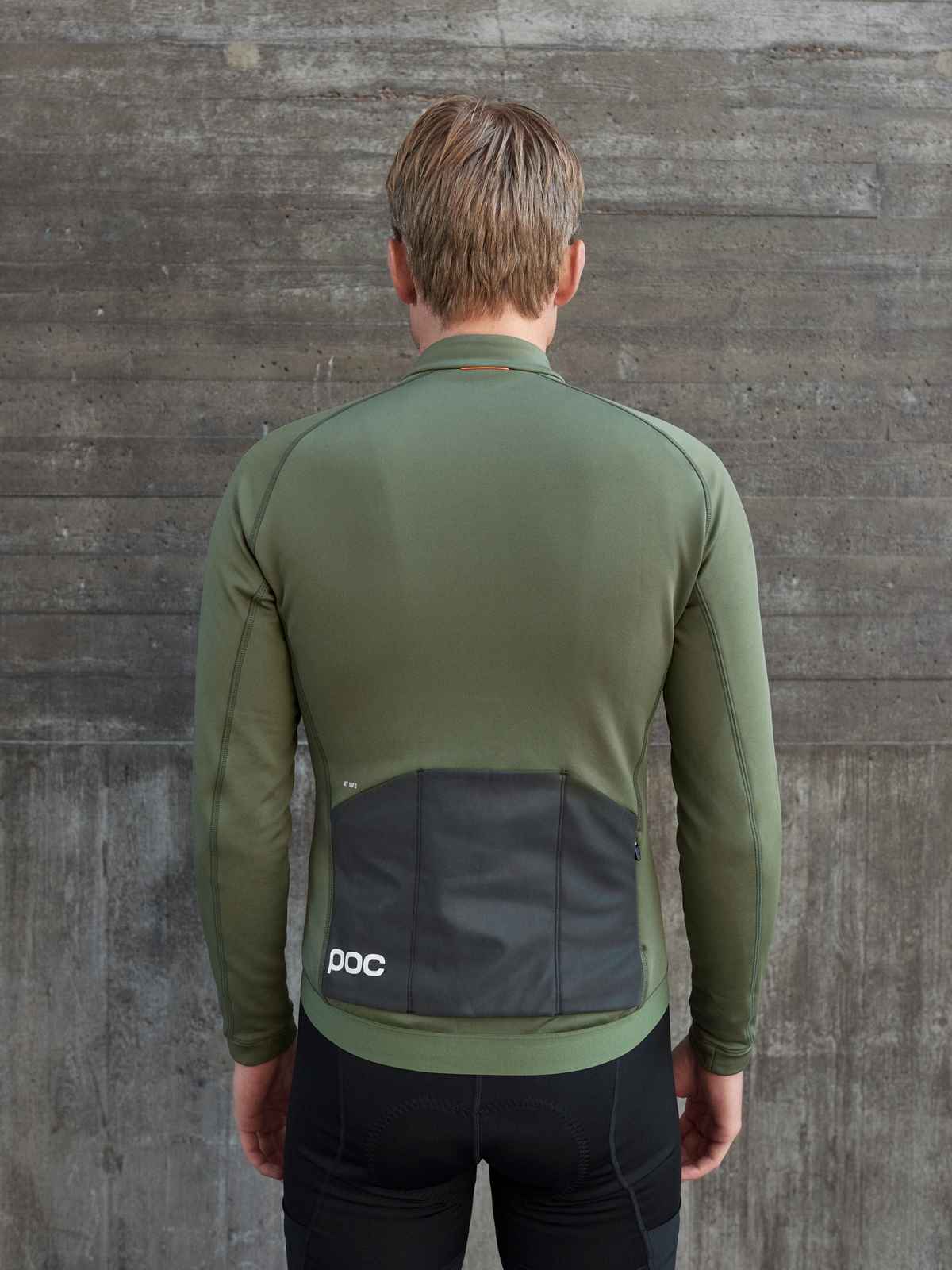 Kurtka rowerowa POC M's Thermal Jacket - Epidote Green - Image 4