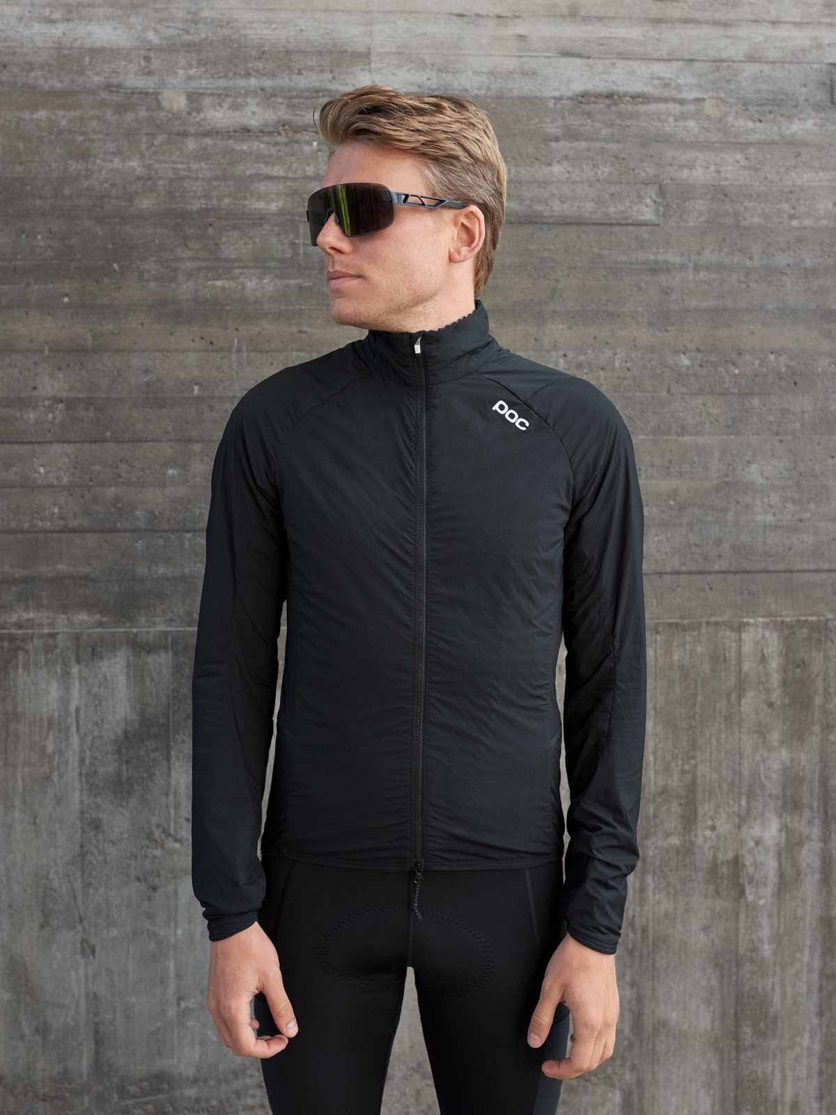 Kurtka rowerowa POC PRO THERMAL Jacket - Ur. Black - Image 2