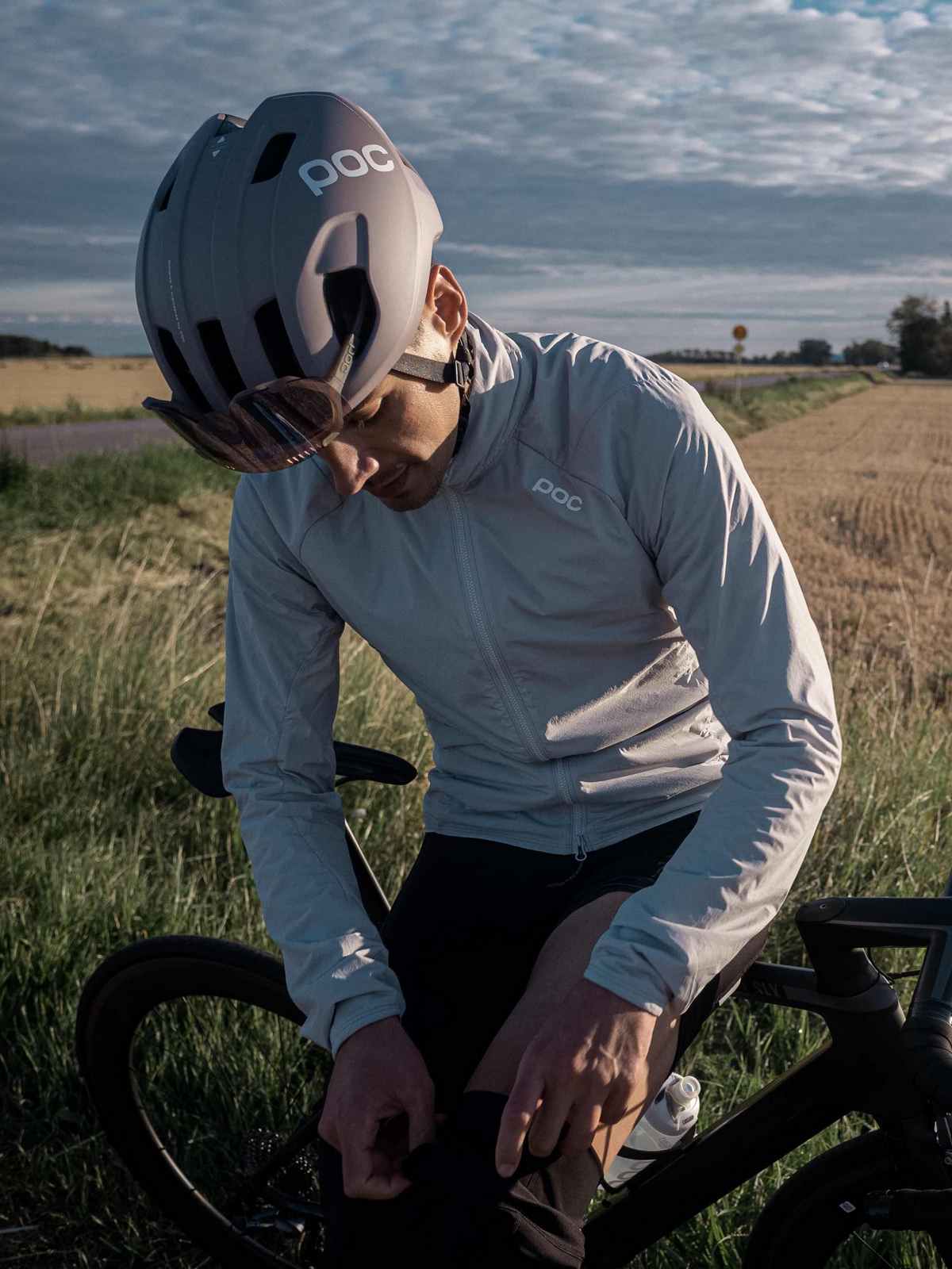 Kurtka rowerowa POC PRO THERMAL Jacket - Granite Grey - Image 2