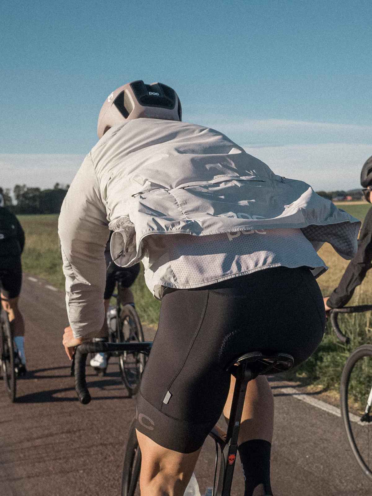Kurtka rowerowa POC PRO THERMAL Jacket - Granite Grey - Image 3