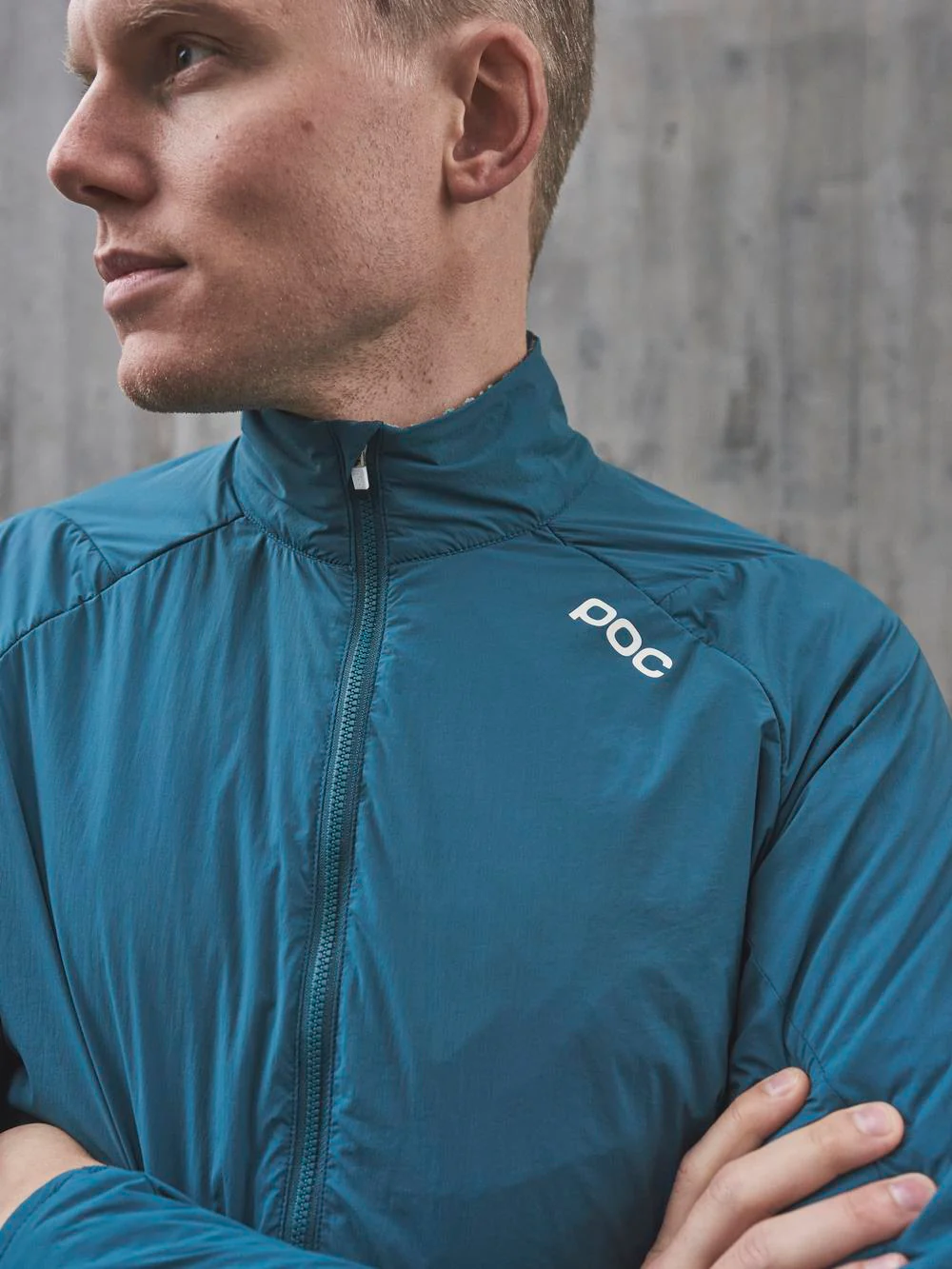 Kurtka rowerowa POC PRO THERMAL Jacket - Dioptase Blue - Image 3