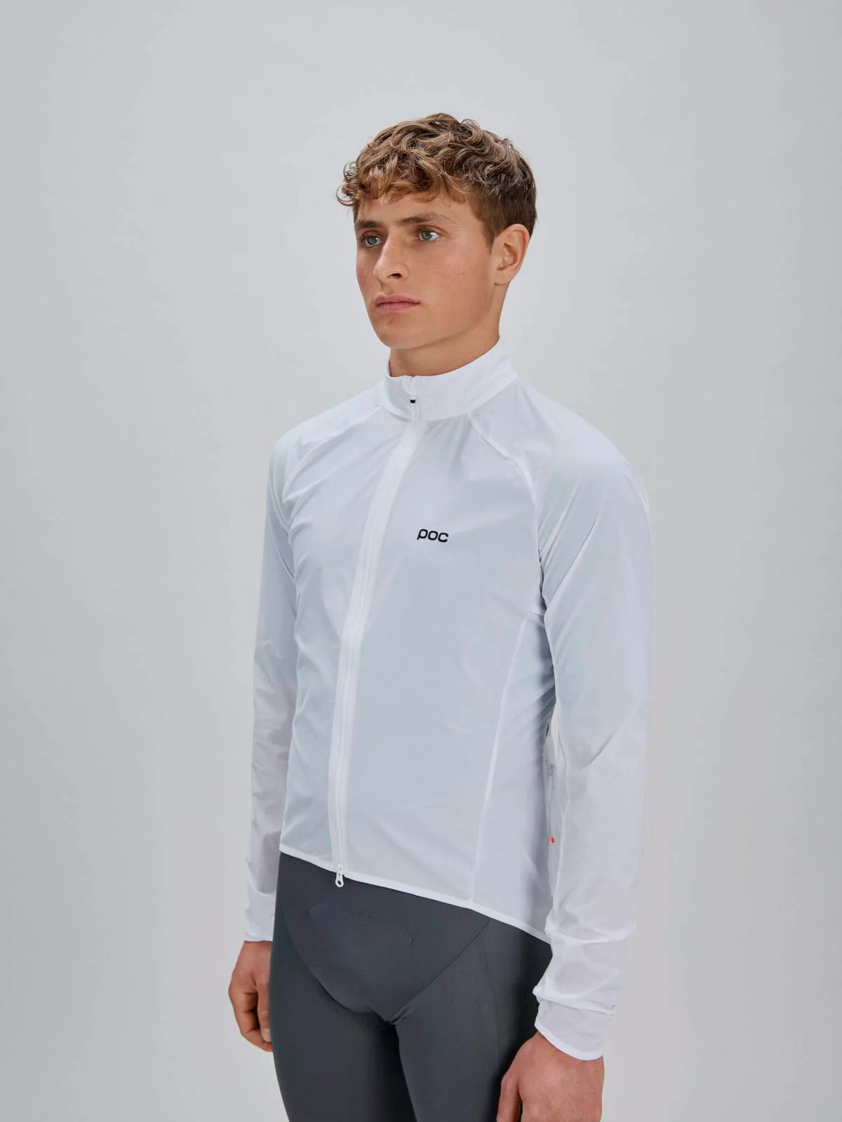 Kurtka rowerowa POC Pure-Lite Splash Jacket - Hyd. White - Image 2