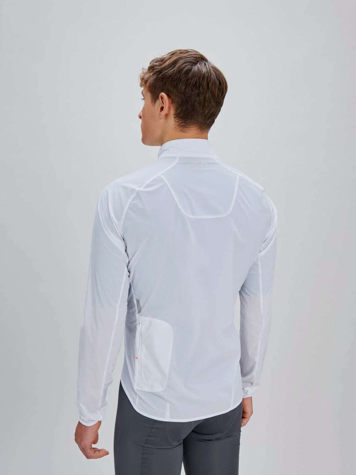 Kurtka rowerowa POC Pure-Lite Splash Jacket - Hyd. White - Image 3