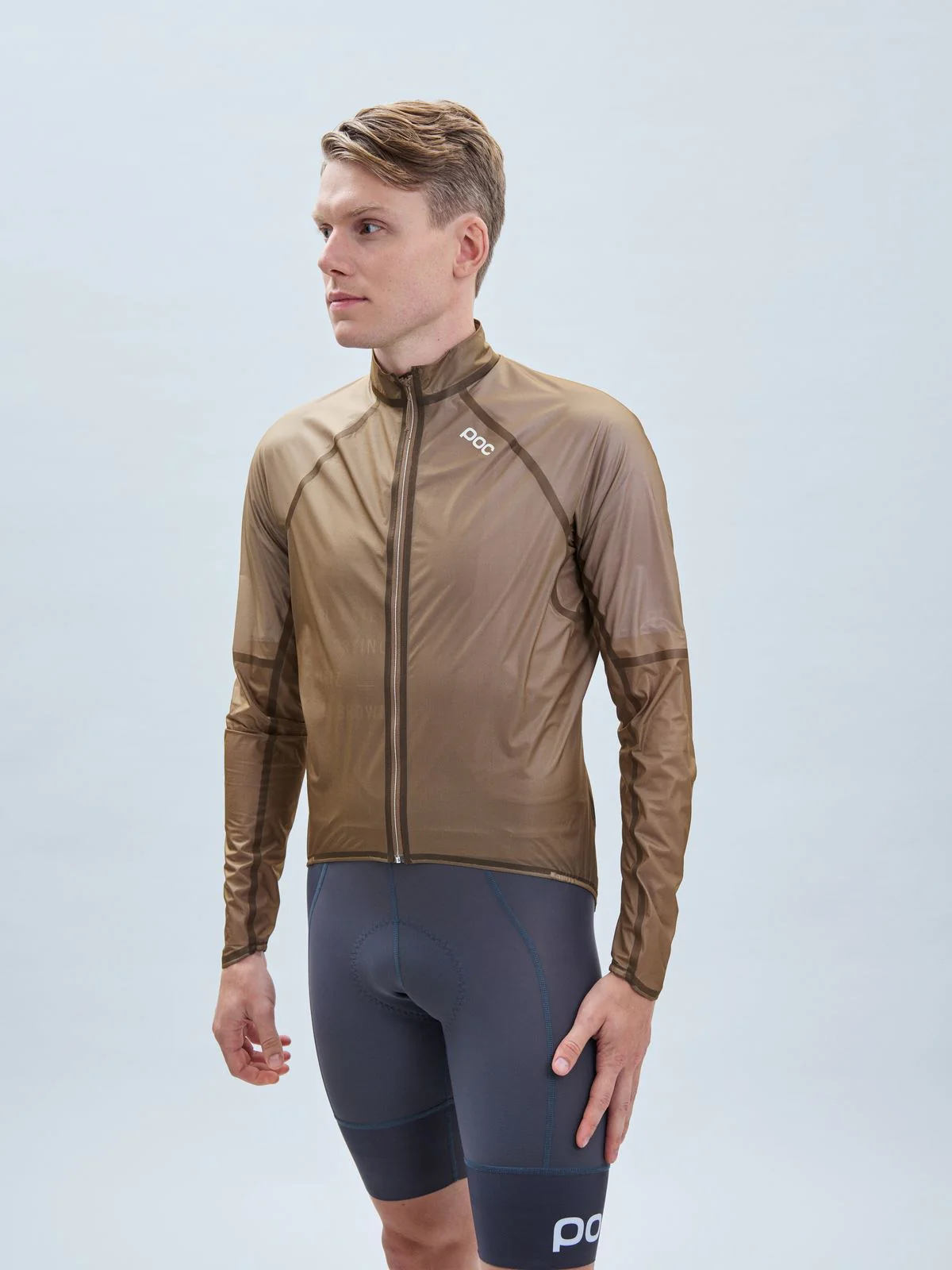 Kurtka rowerowa POC The Supreme Rain Jacket - Jasper Brown - Image 2