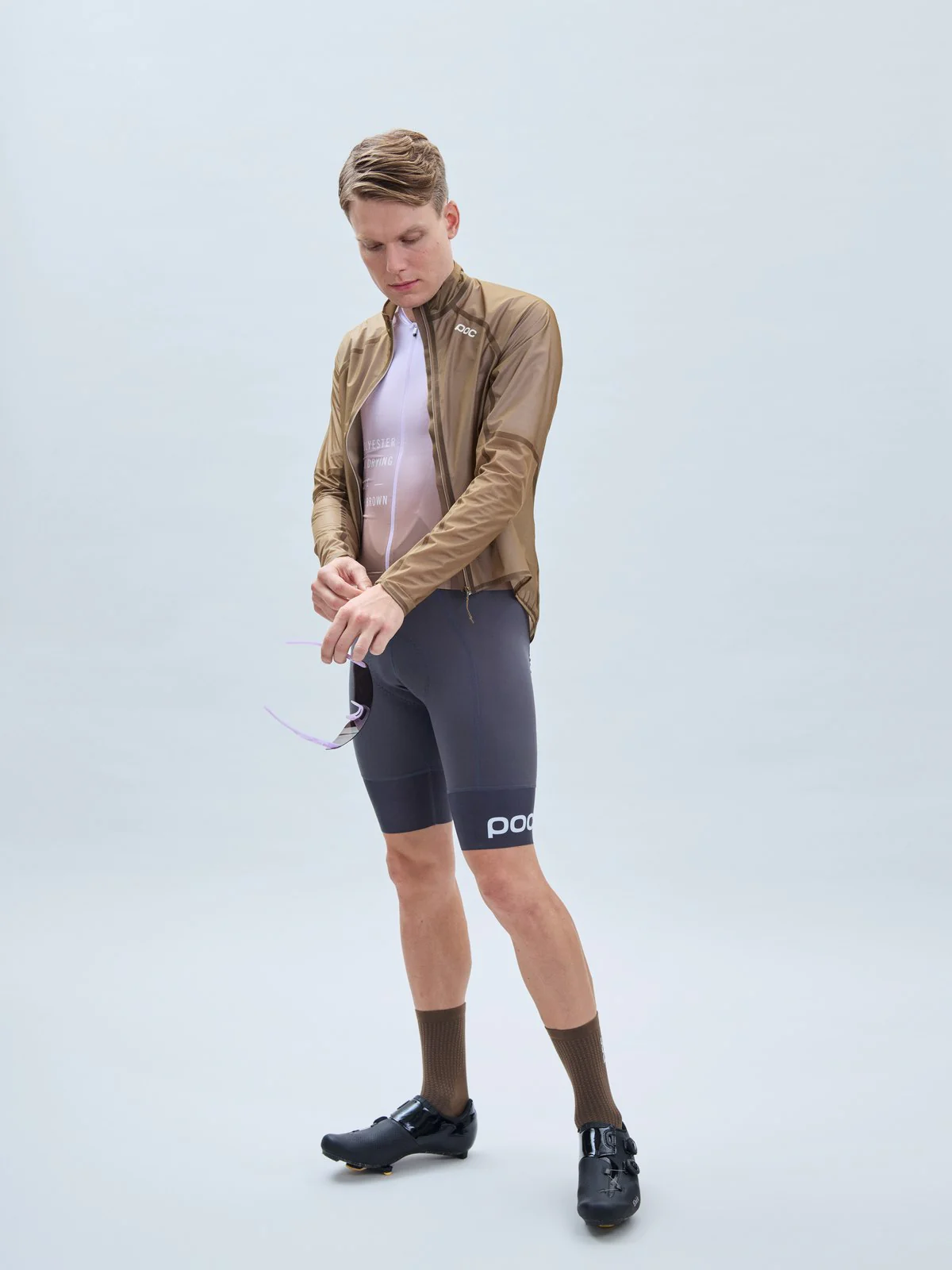 Kurtka rowerowa POC The Supreme Rain Jacket - Jasper Brown - Image 5
