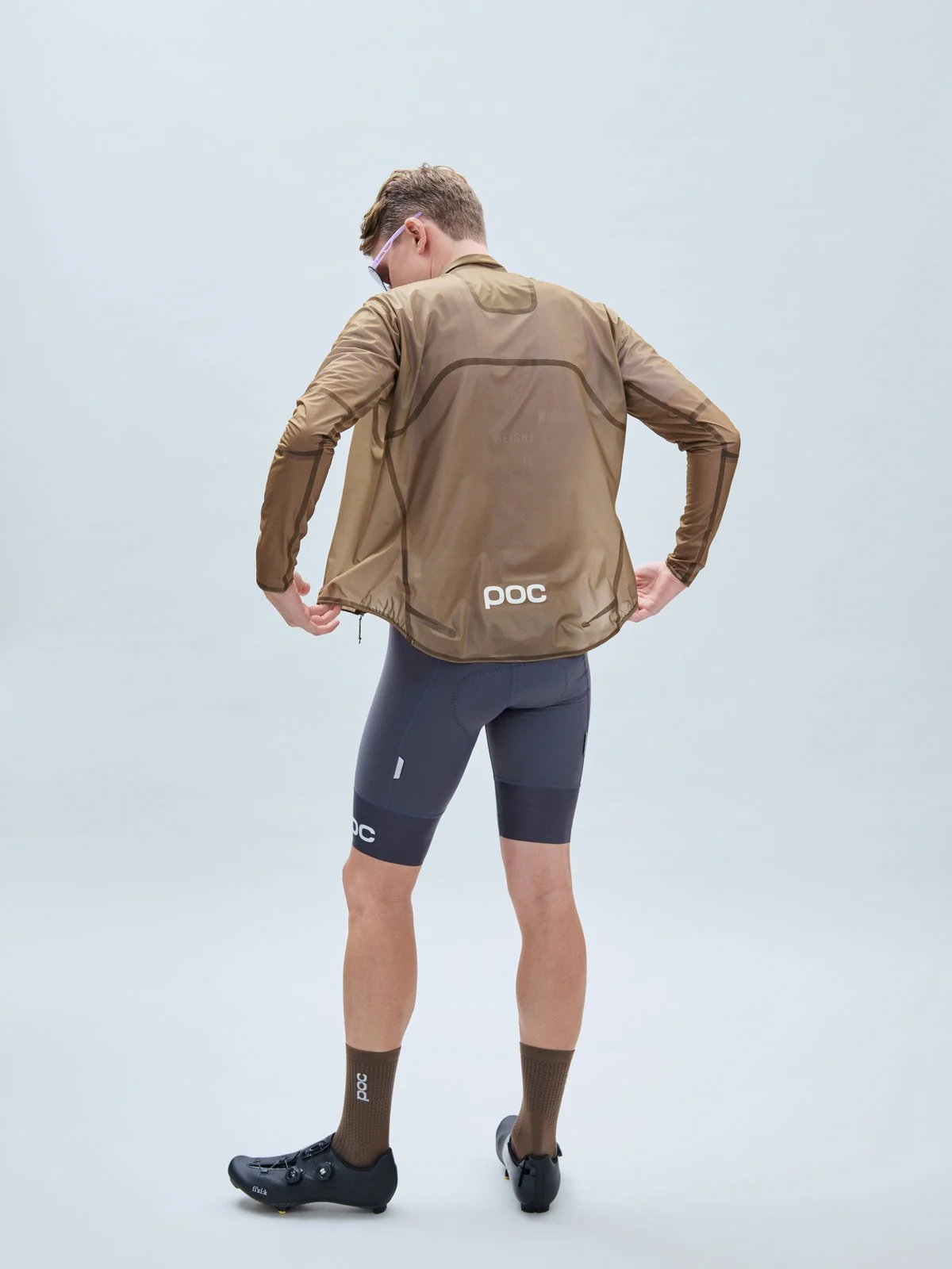 Kurtka rowerowa POC The Supreme Rain Jacket - Jasper Brown - Image 6