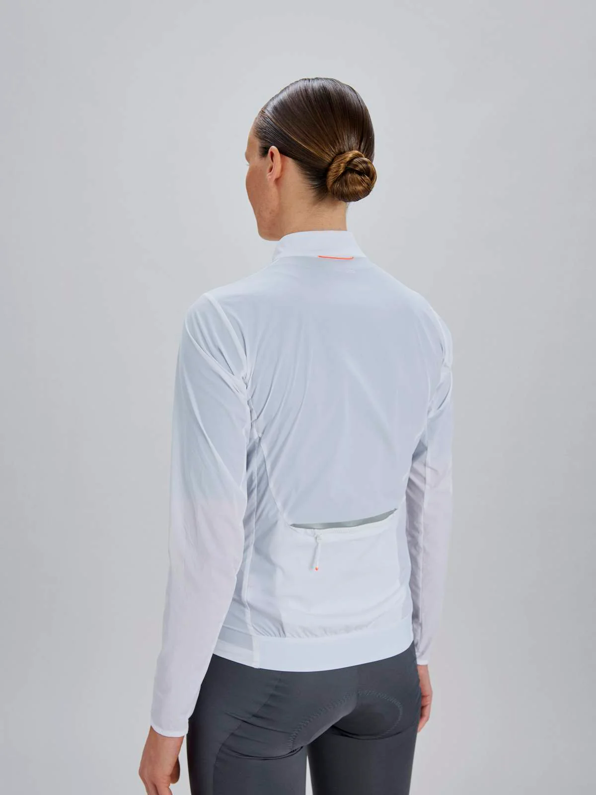 Kurtka rowerowa POC W's Essential Splash Jacket - Hyd. White - Image 3
