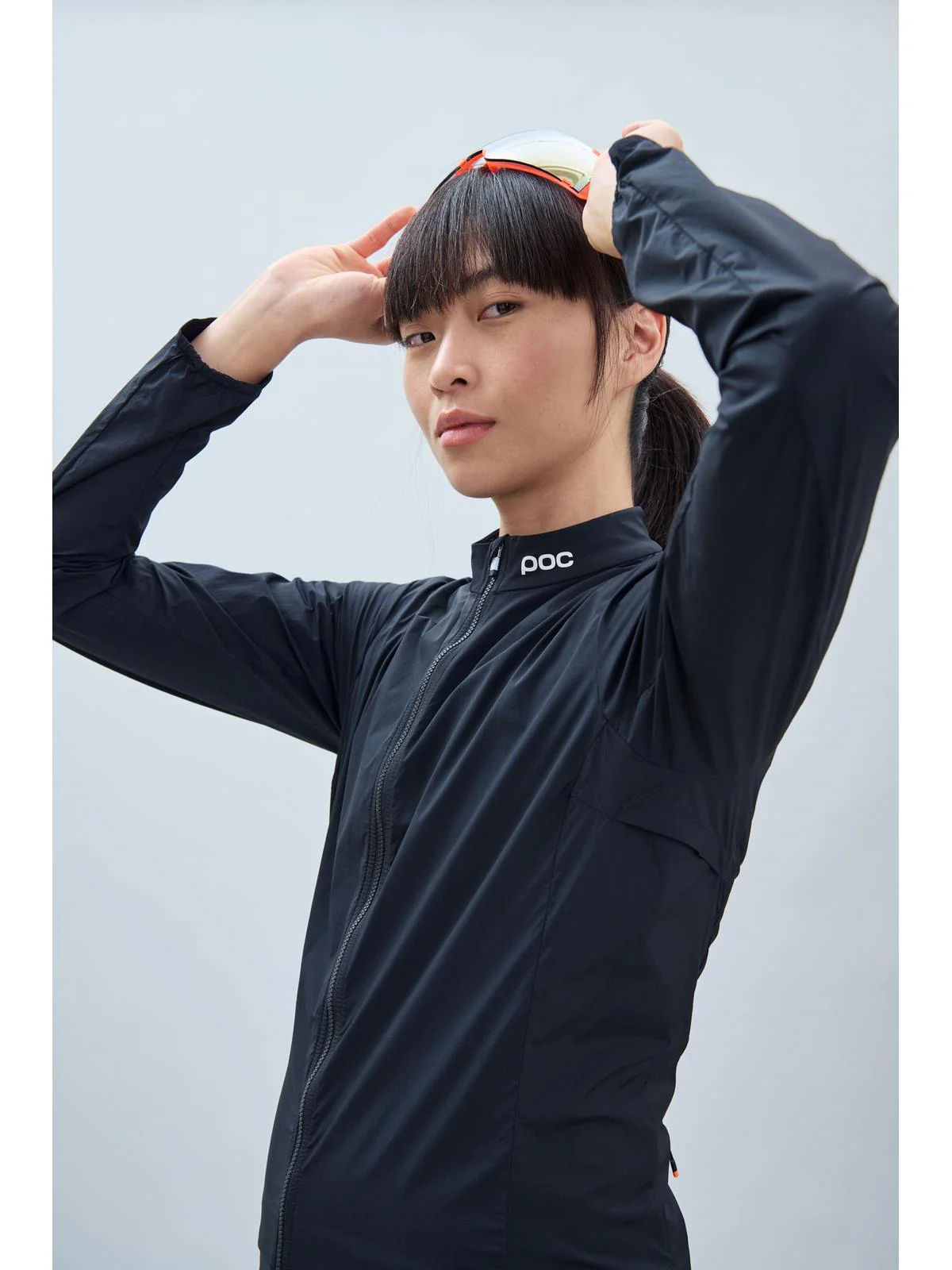 Kurtka rowerowa POC W's Essential Splash Jacket - Ur. Black - Image 4