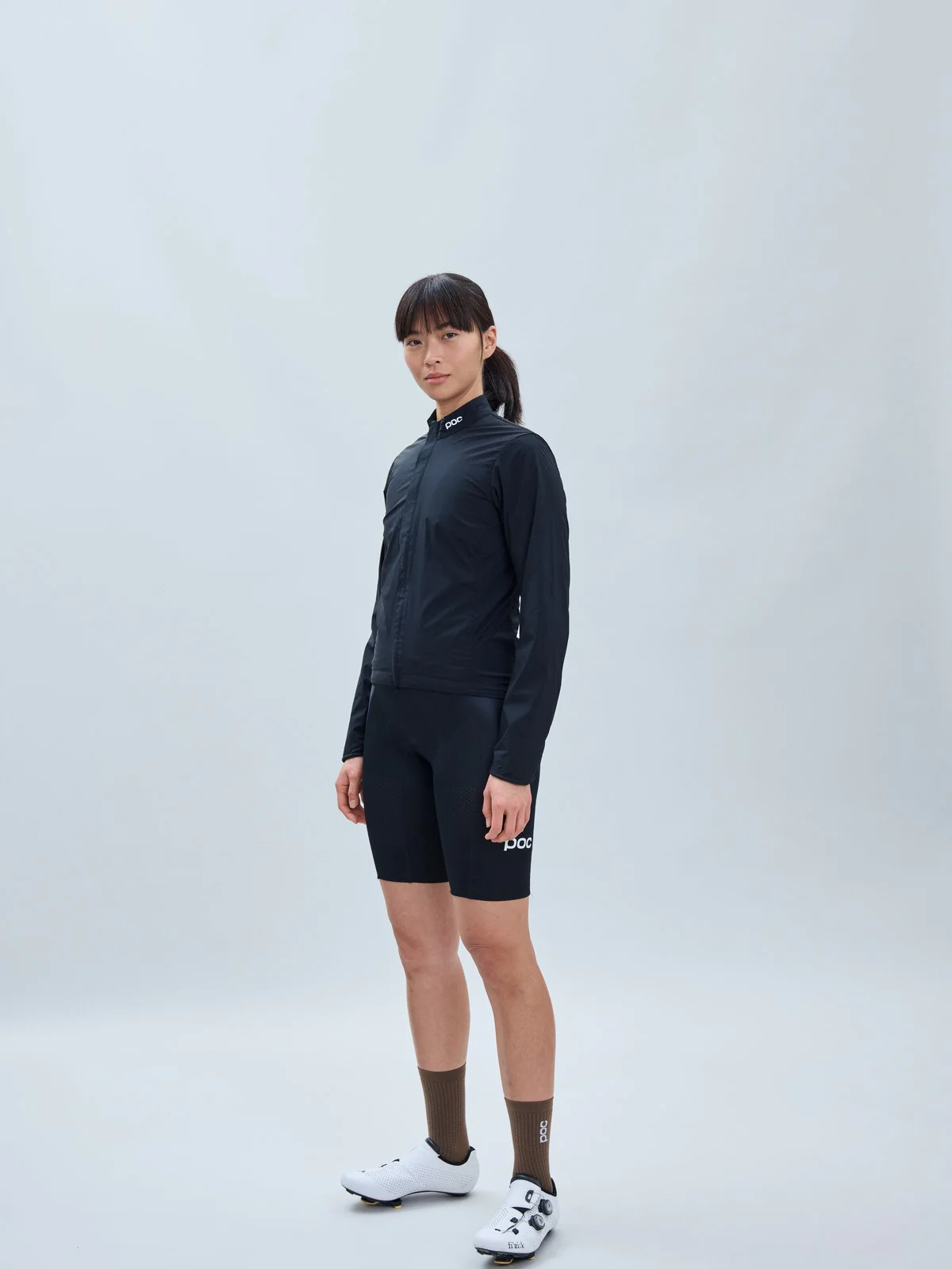 Kurtka rowerowa POC W's Thermal Splash Jacket - Uran. Black - Image 2