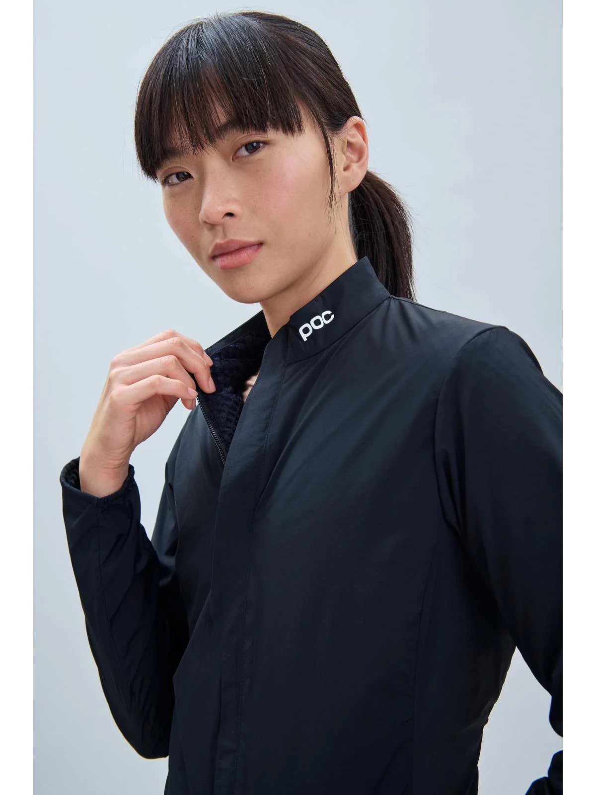 Kurtka rowerowa POC W's Thermal Splash Jacket - Uran. Black - Image 4