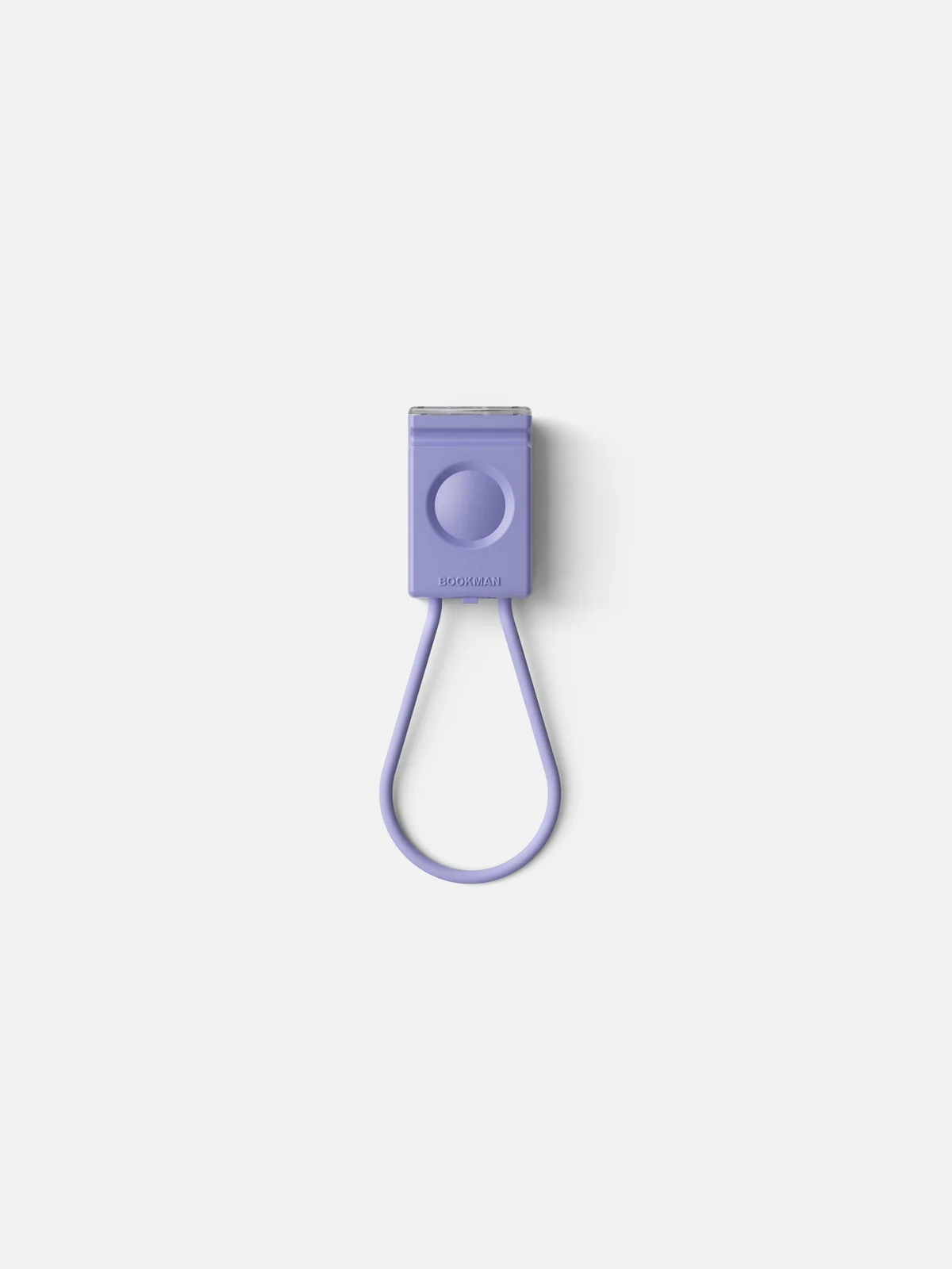 Lampka rowerowa BOOKMAN Block Light Front 50lm lawendowy - Image 3