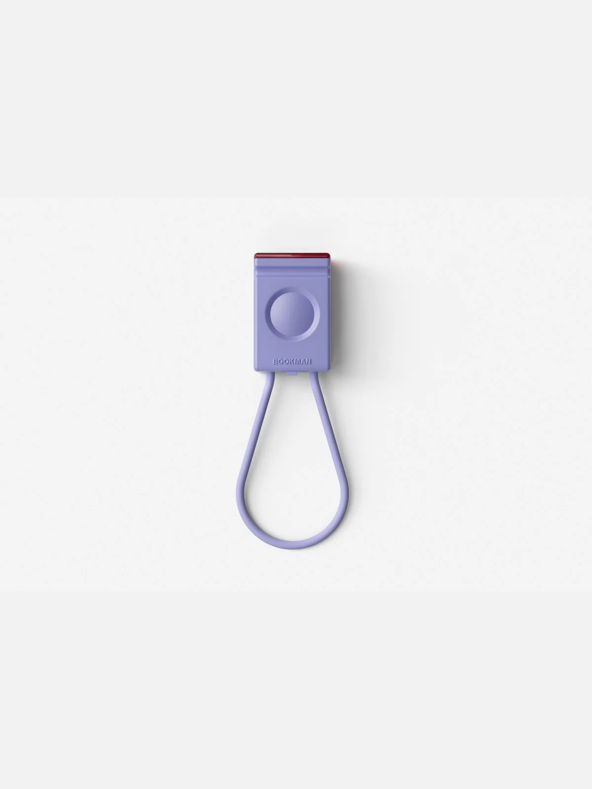 Lampka rowerowa BOOKMAN Block Light Rear 18lm lawendowy - Image 3