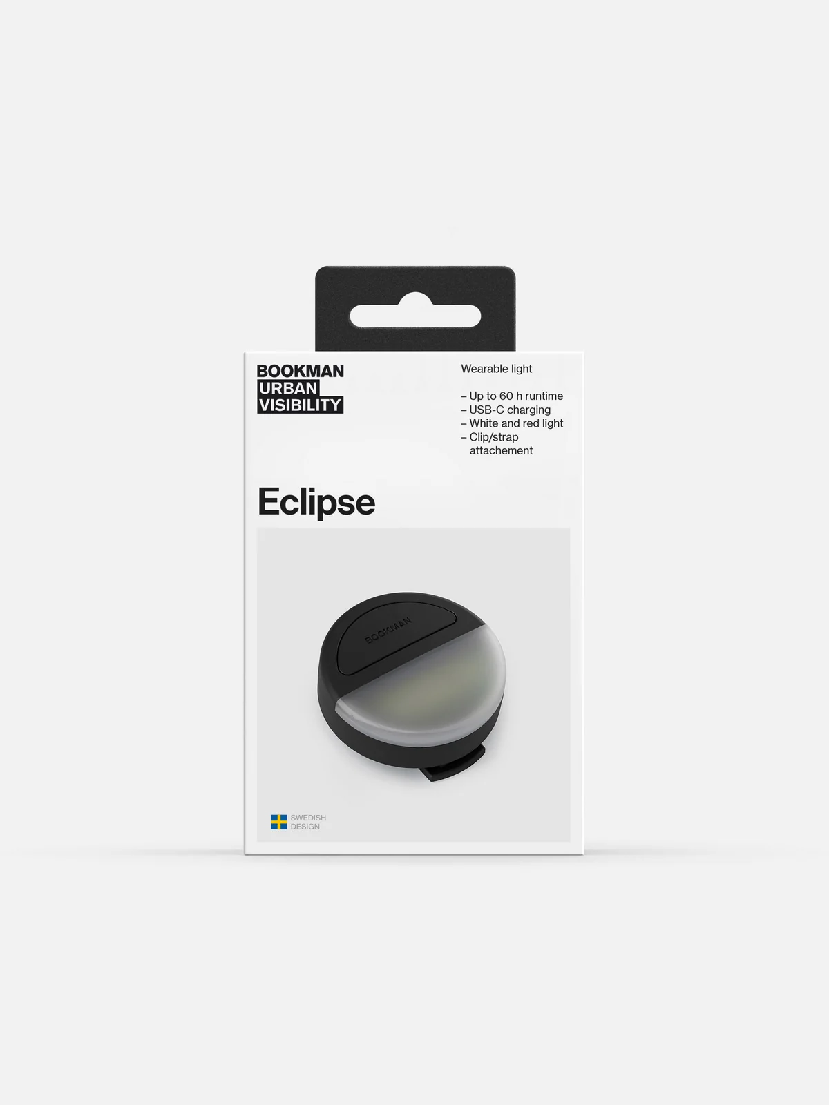 Lampka rowerowa BOOKMAN Eclipse czarny - Image 5