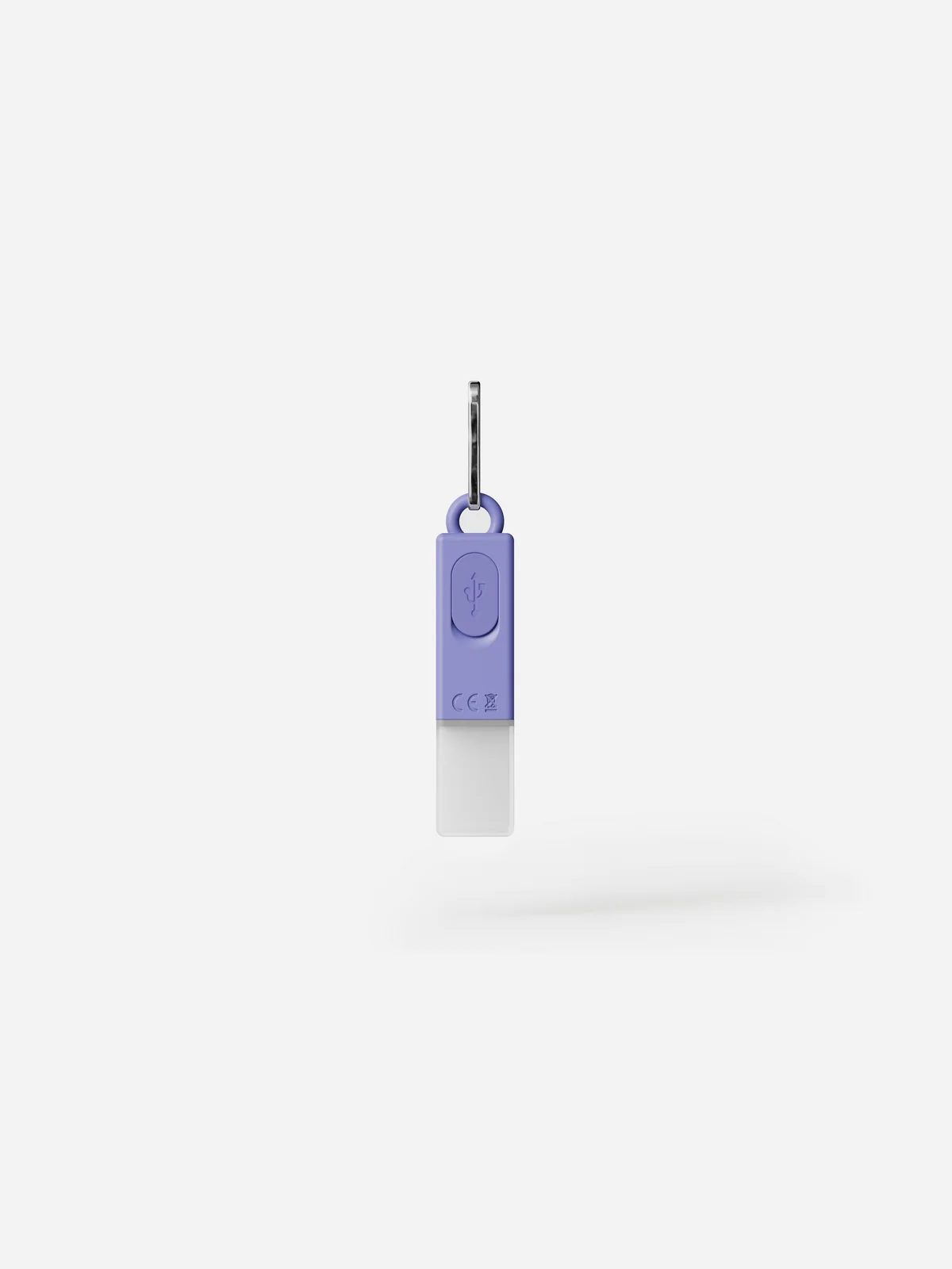 Lampka rowerowa BOOKMAN Lightstick lawendowy - Image 2