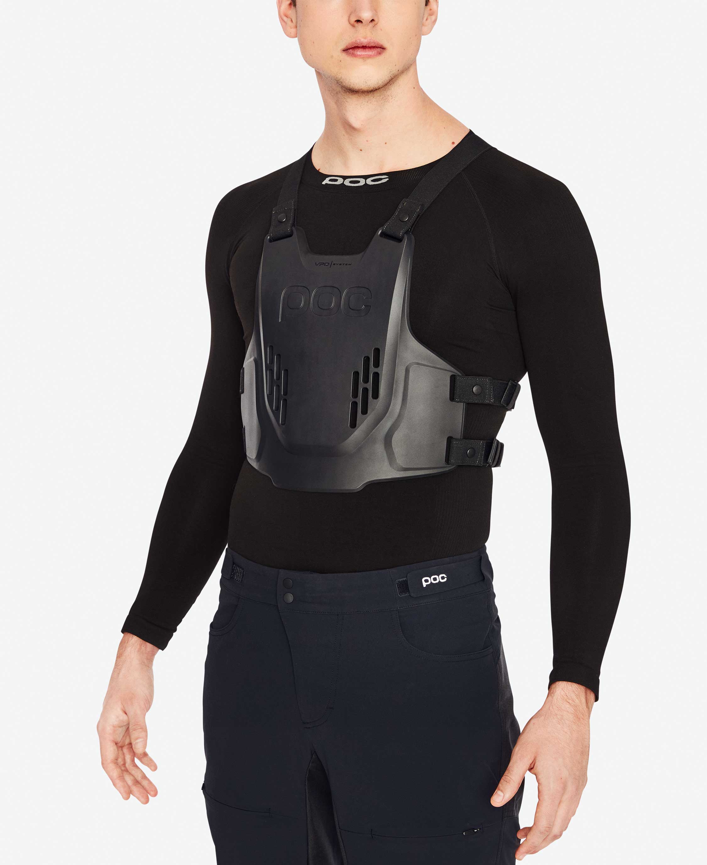 Ochraniacz rowerowy POC VPD SYSTEM CHEST - Ur. Black - Image 2