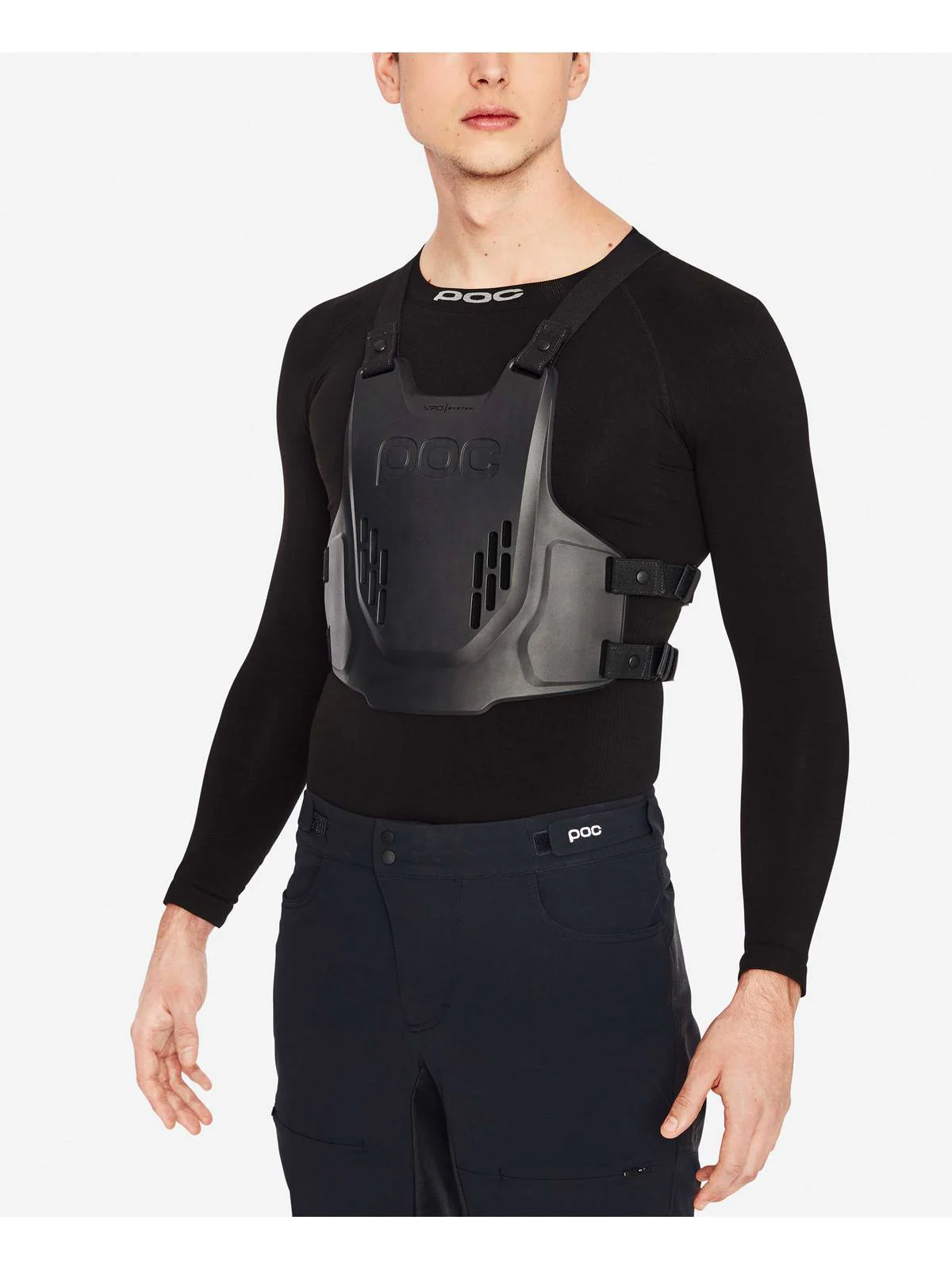 Ochraniacz rowerowy POC VPD SYSTEM CHEST - Ur. Black - Image 2