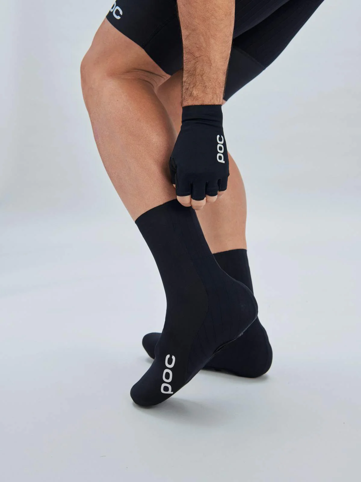 Ochraniacze na buty POC Raceday Bootie - Ur. Black - Image 3